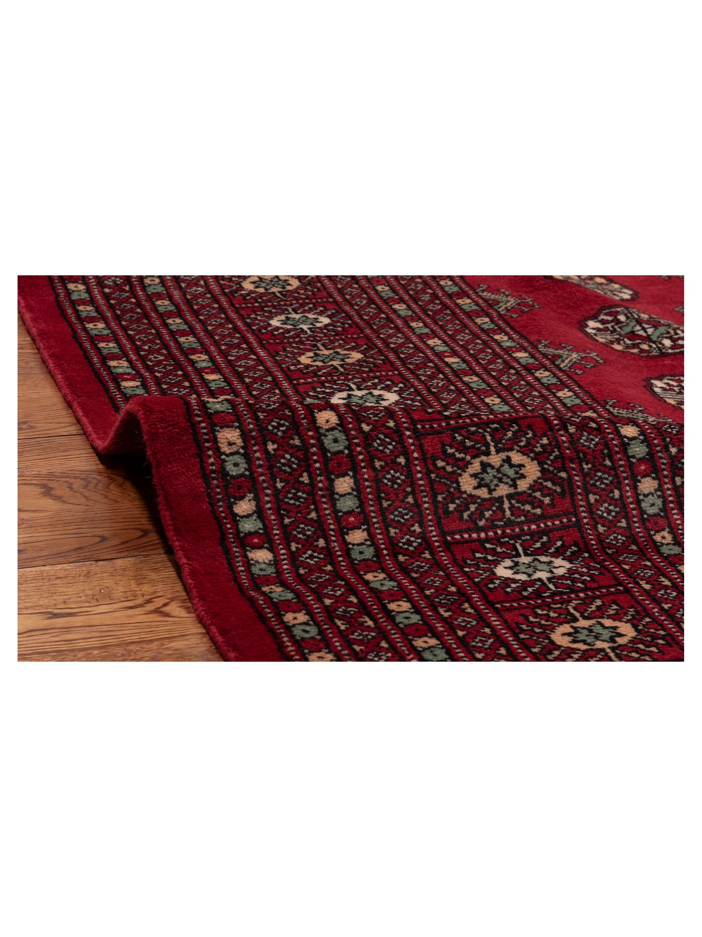 Bokhara 153396 Red Red 8.1x9.11 Hand Knotted Rug