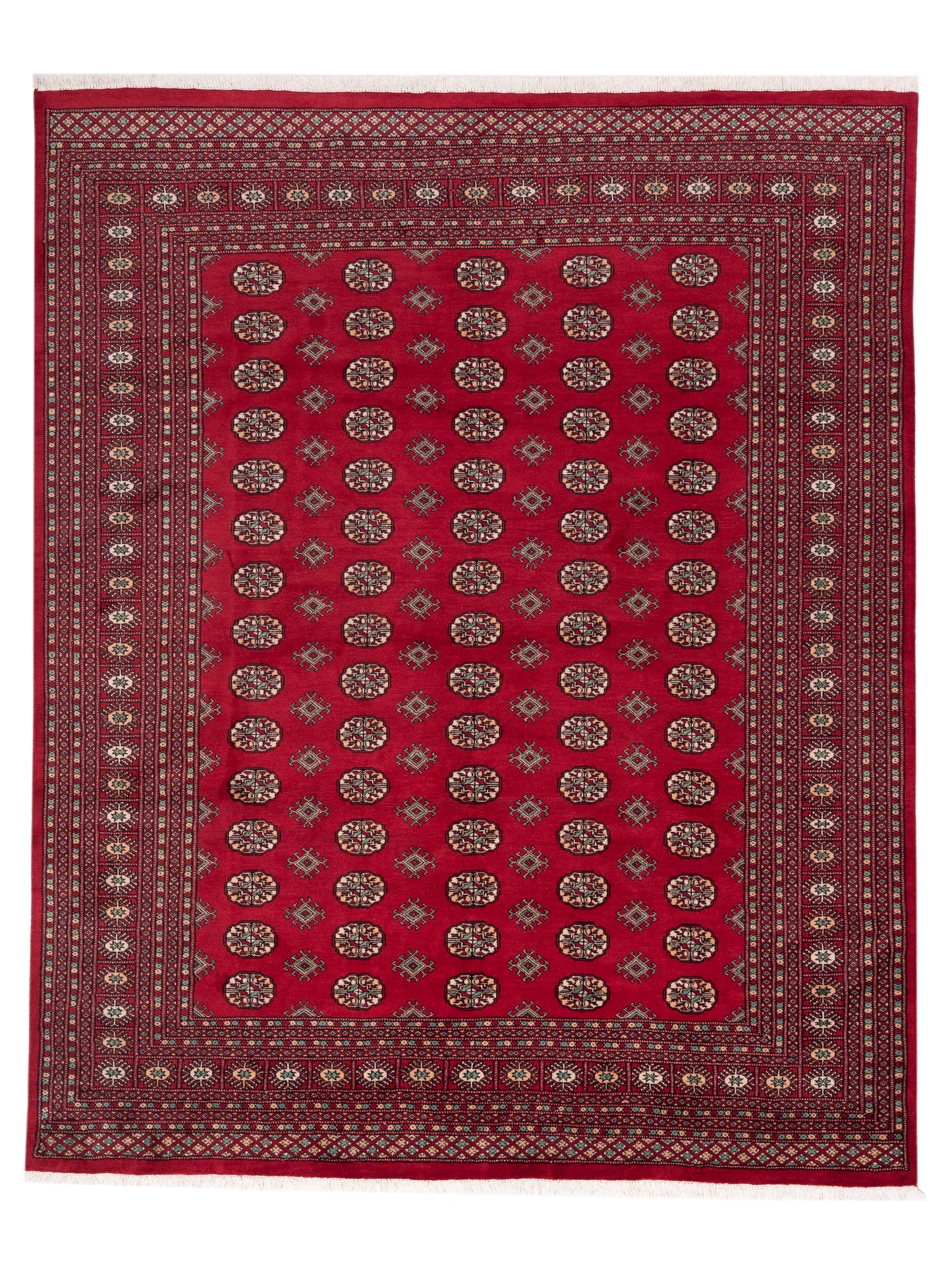 Nomad Bokhara Red Red Traditional