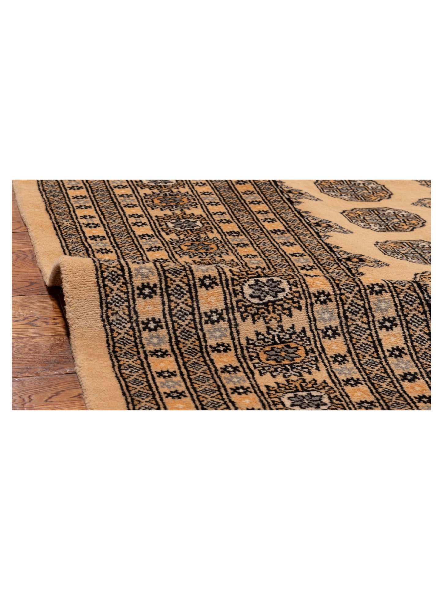 Bokhara 153400 Beige Beige 9.2x12.3 Hand Knotted Rug