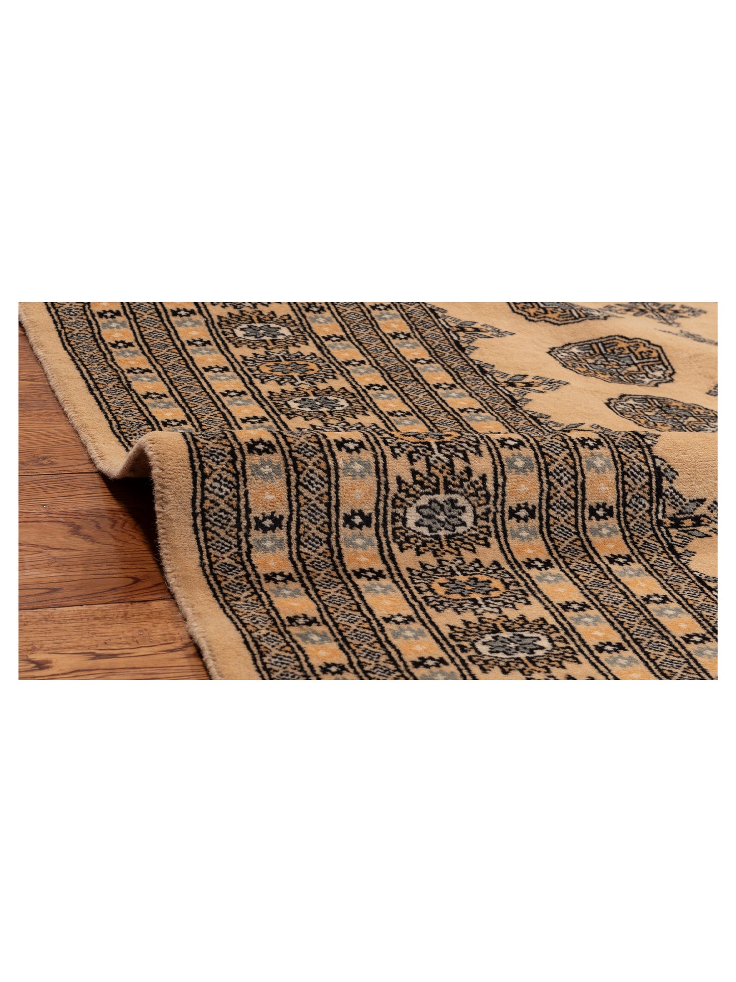 Bokhara 153401 Beige Beige 8.4x10 Hand Knotted Rug