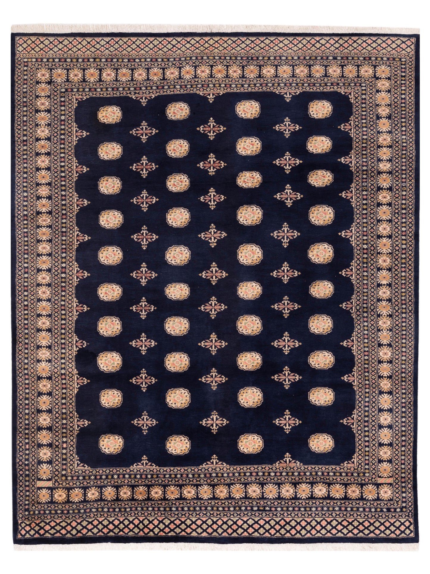 Nomad Bokhara Blue Blue Traditional