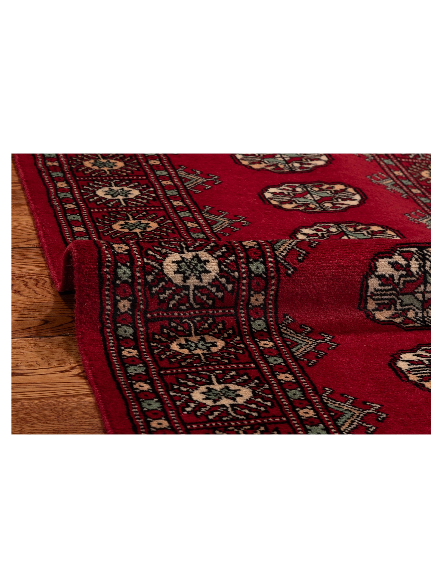 Bokhara 153407 Red Red 8.7x10 Hand Knotted Rug
