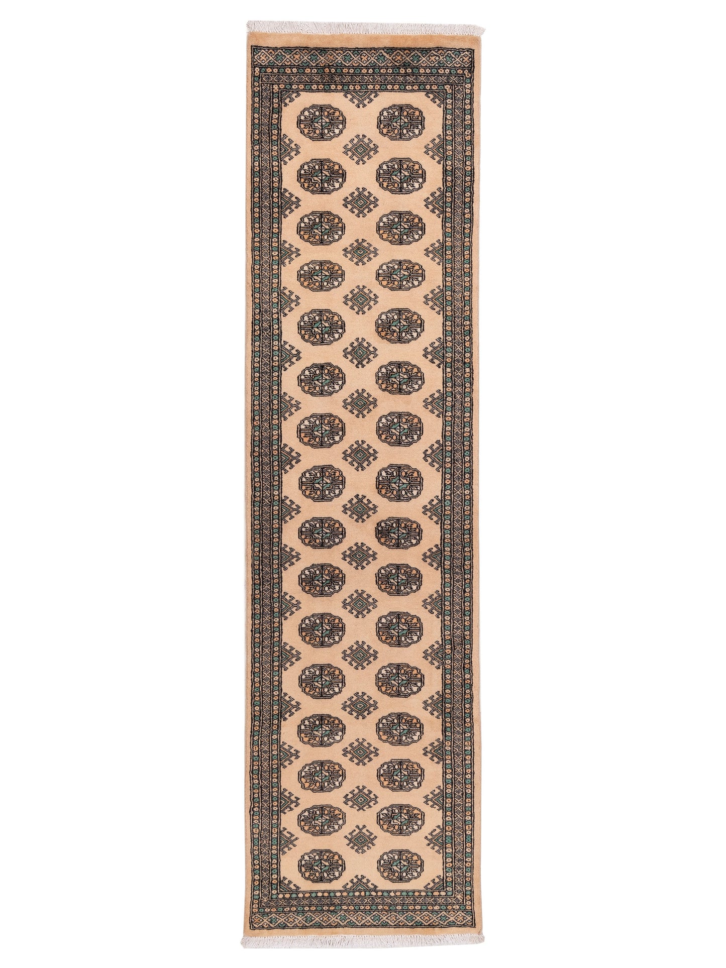 Nomad Bokhara Beige Beige Traditional