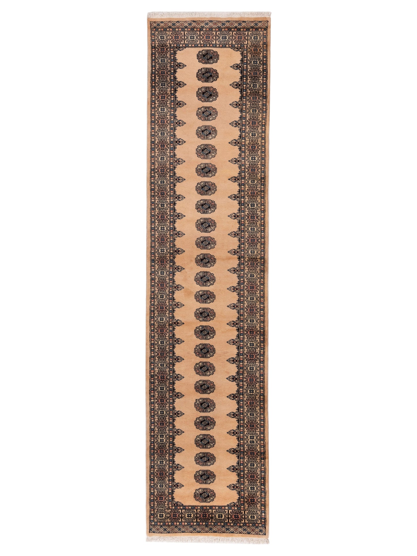 Nomad Bokhara Beige Beige Traditional