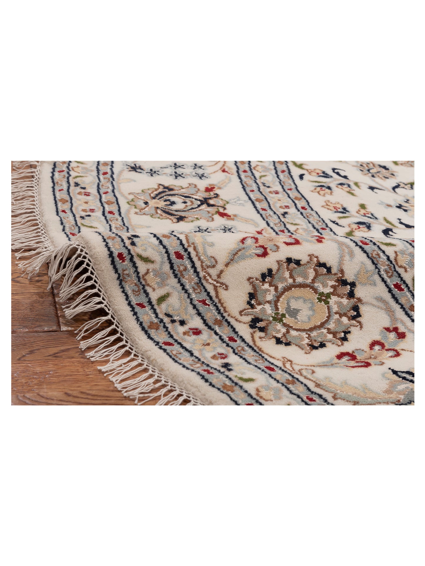 Bokhara 153446 Beige Beige 2.6x12.10 Hand Knotted Rug