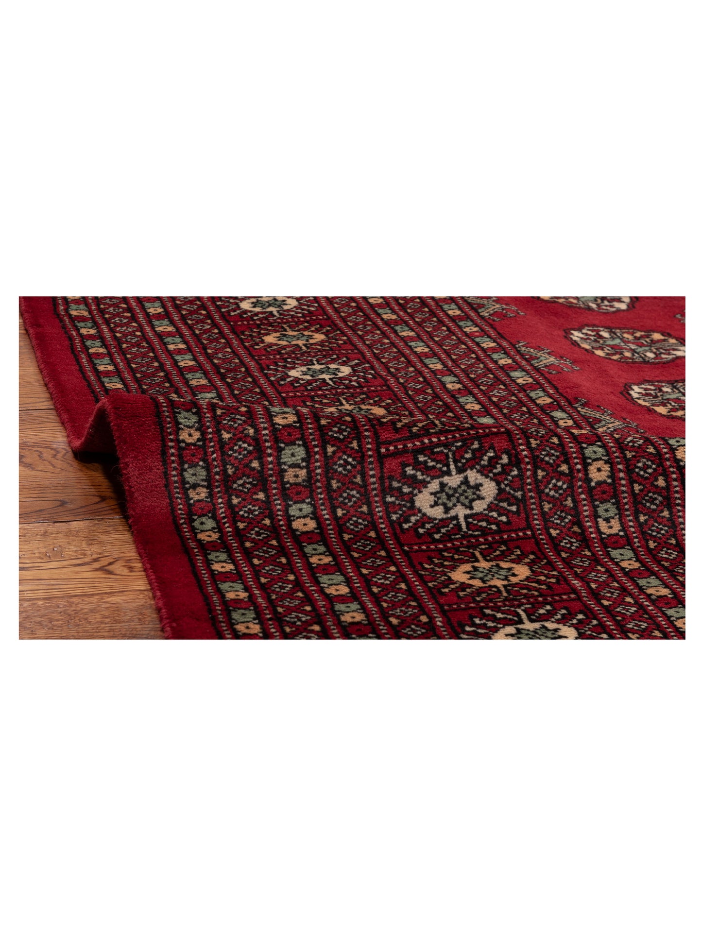 Bokhara 153458 Red Red 8.2x10.2 Hand Knotted Rug