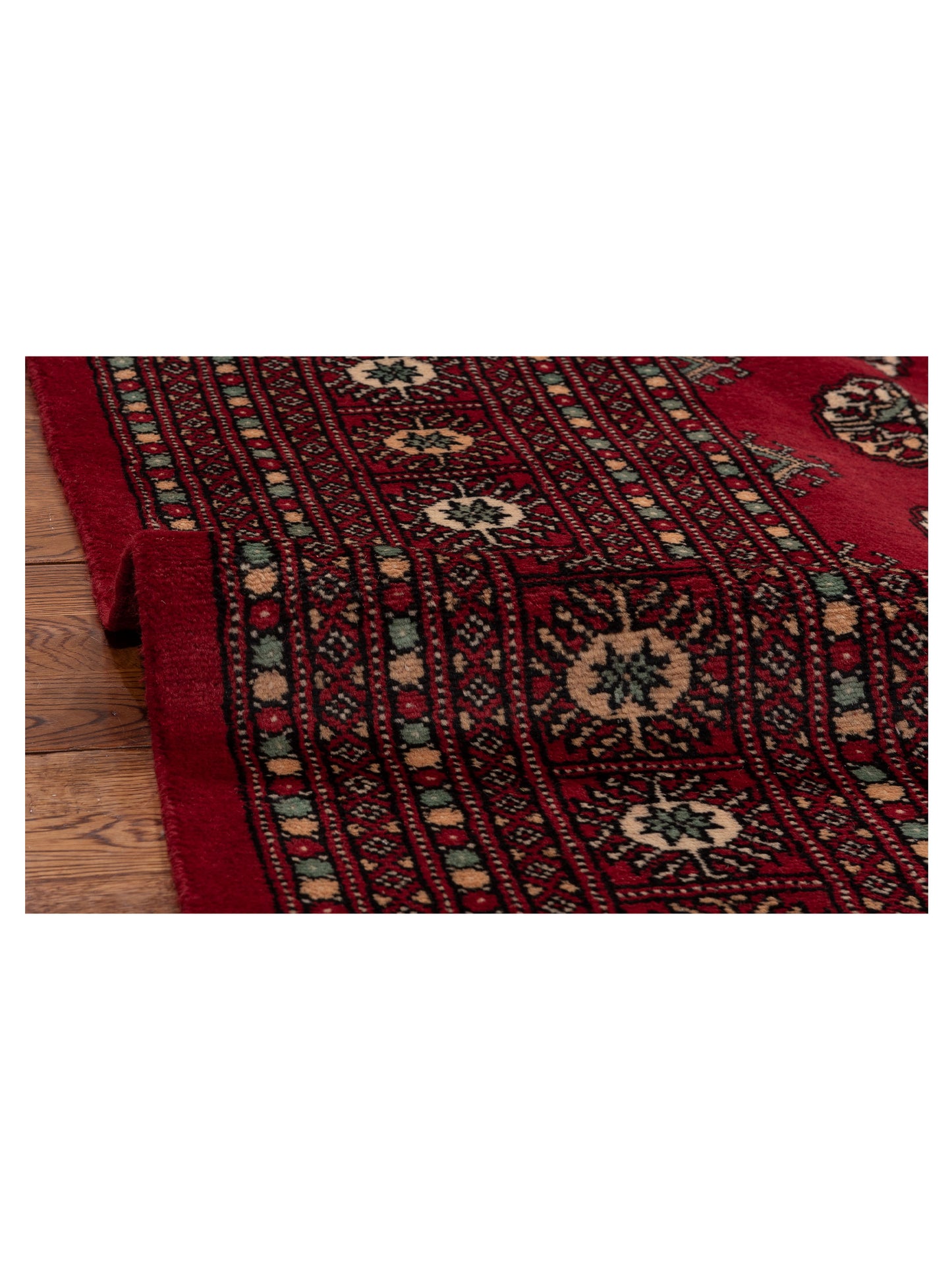 Bokhara 153459 Red Red 8.2x10.1 Hand Knotted Rug