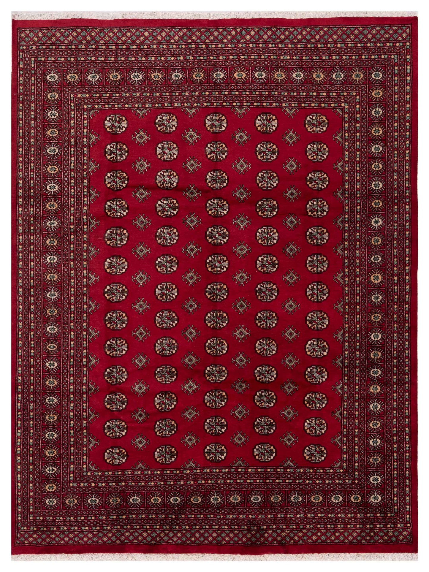 Nomad Bokhara Red Red Traditional
