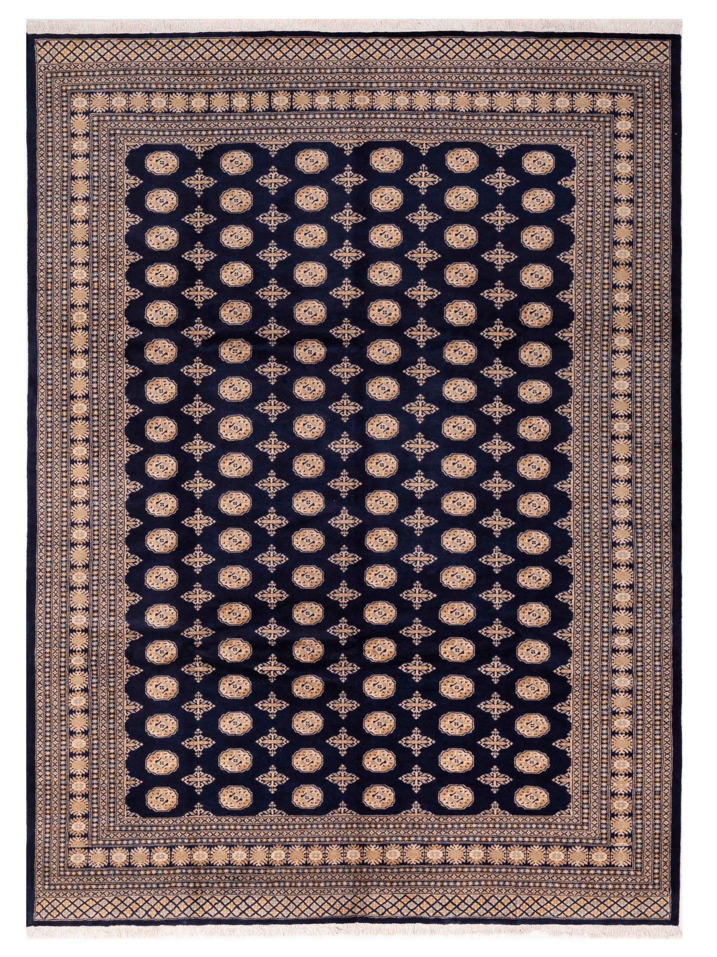 Nomad Bokhara Blue Blue Traditional