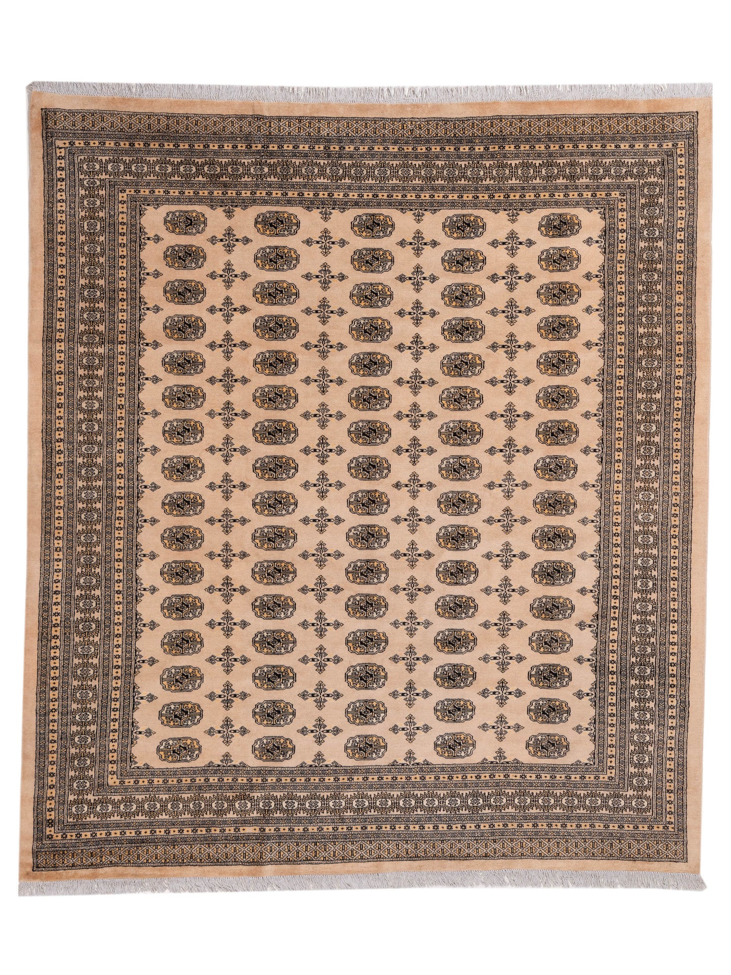 Nomad Bokhara Beige Beige Traditional