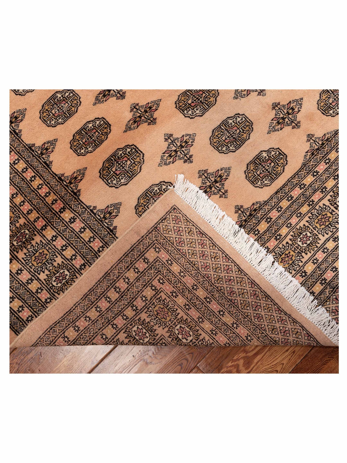 Bokhara 153469 Beige Beige 9.4x11.11 Hand Knotted Rug