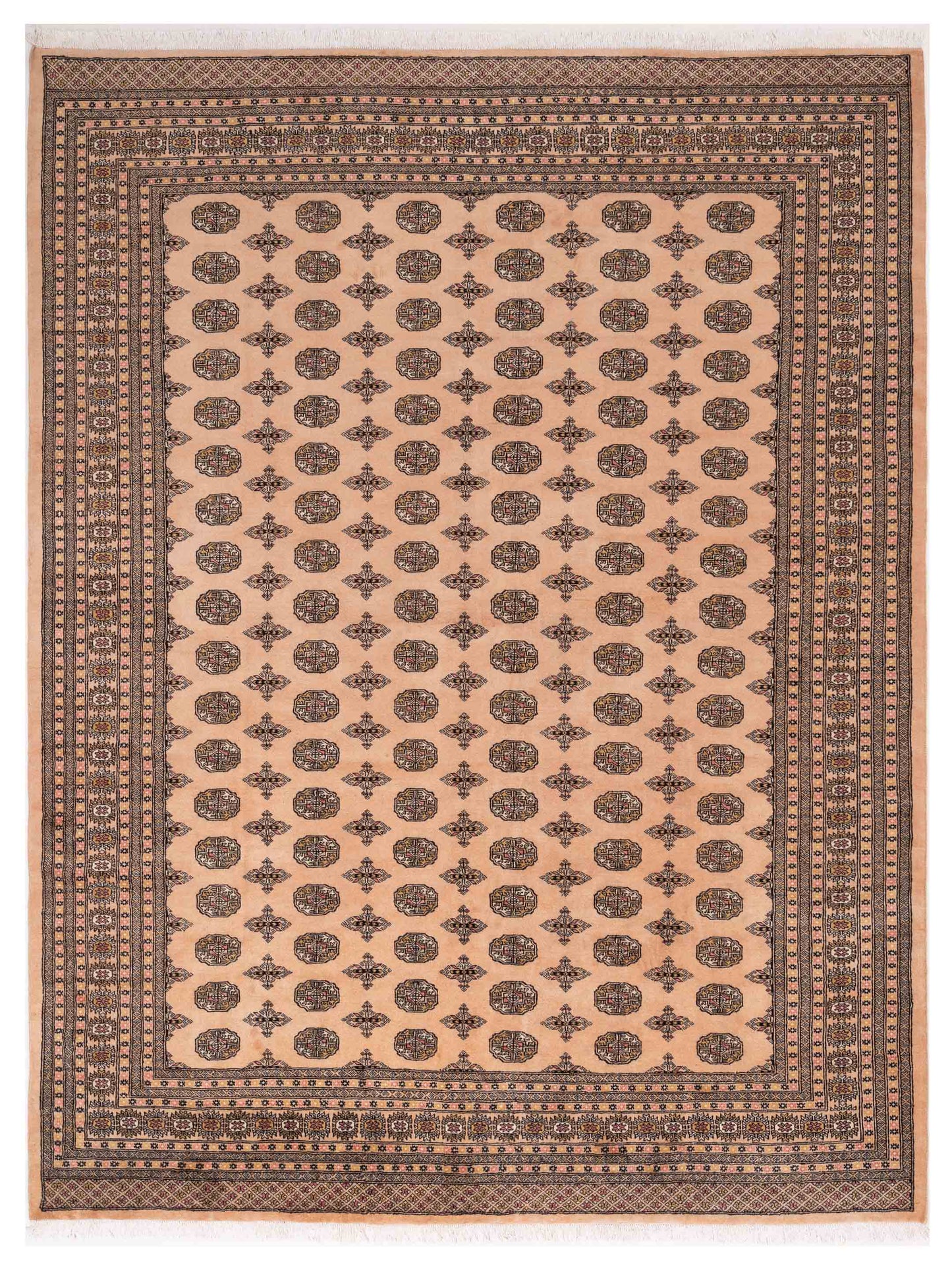 Nomad Bokhara Beige Beige Traditional