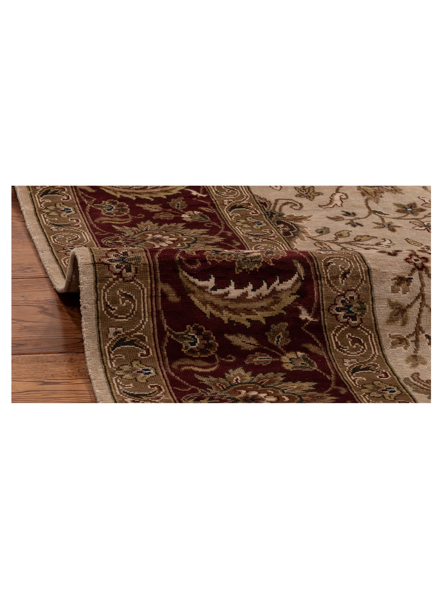 Imperial Silk 153479 Ivory Ivory 6x9 Hand Knotted Rug