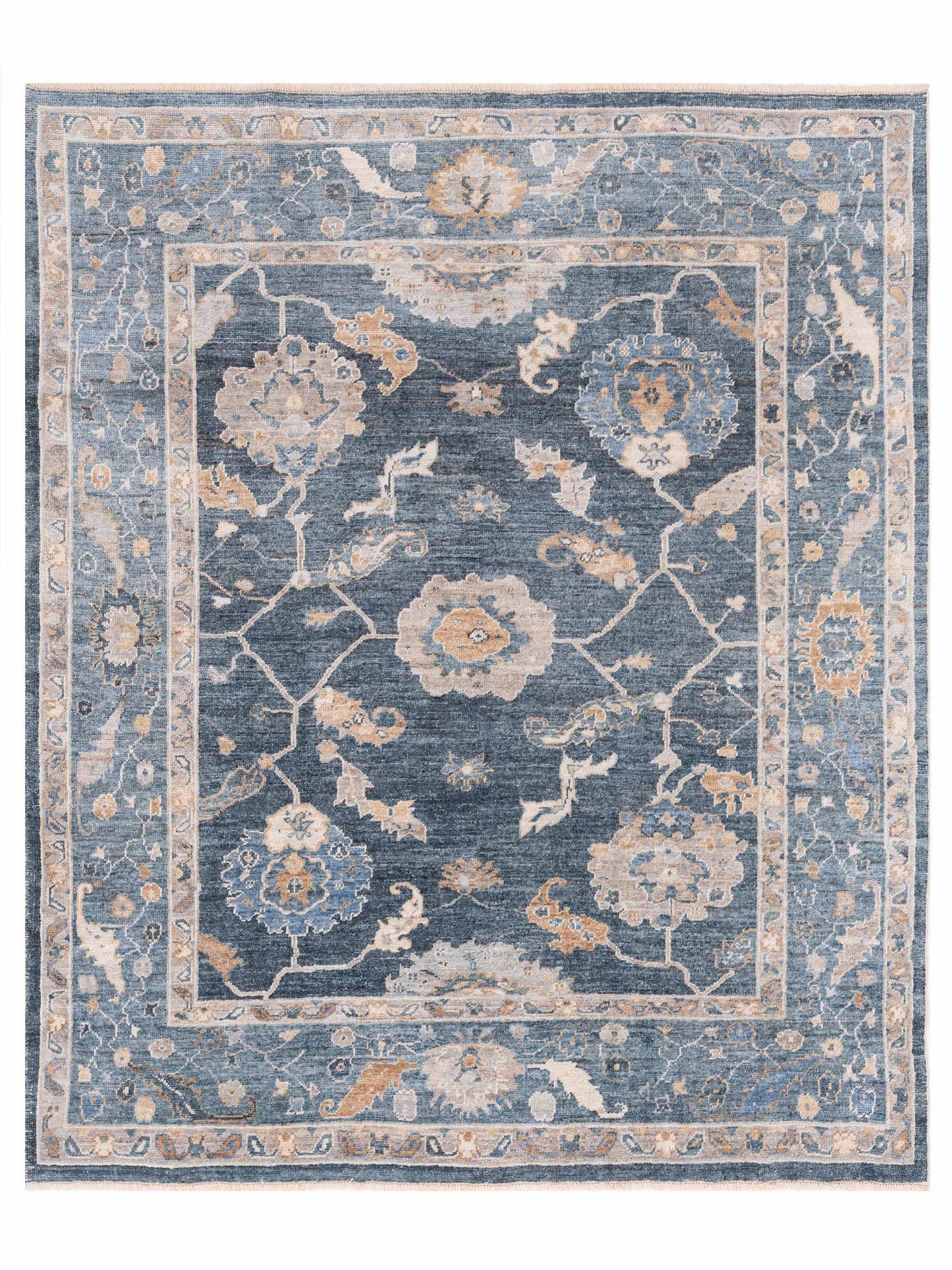 Anadol Angora Oushak Blue Blue Traditional