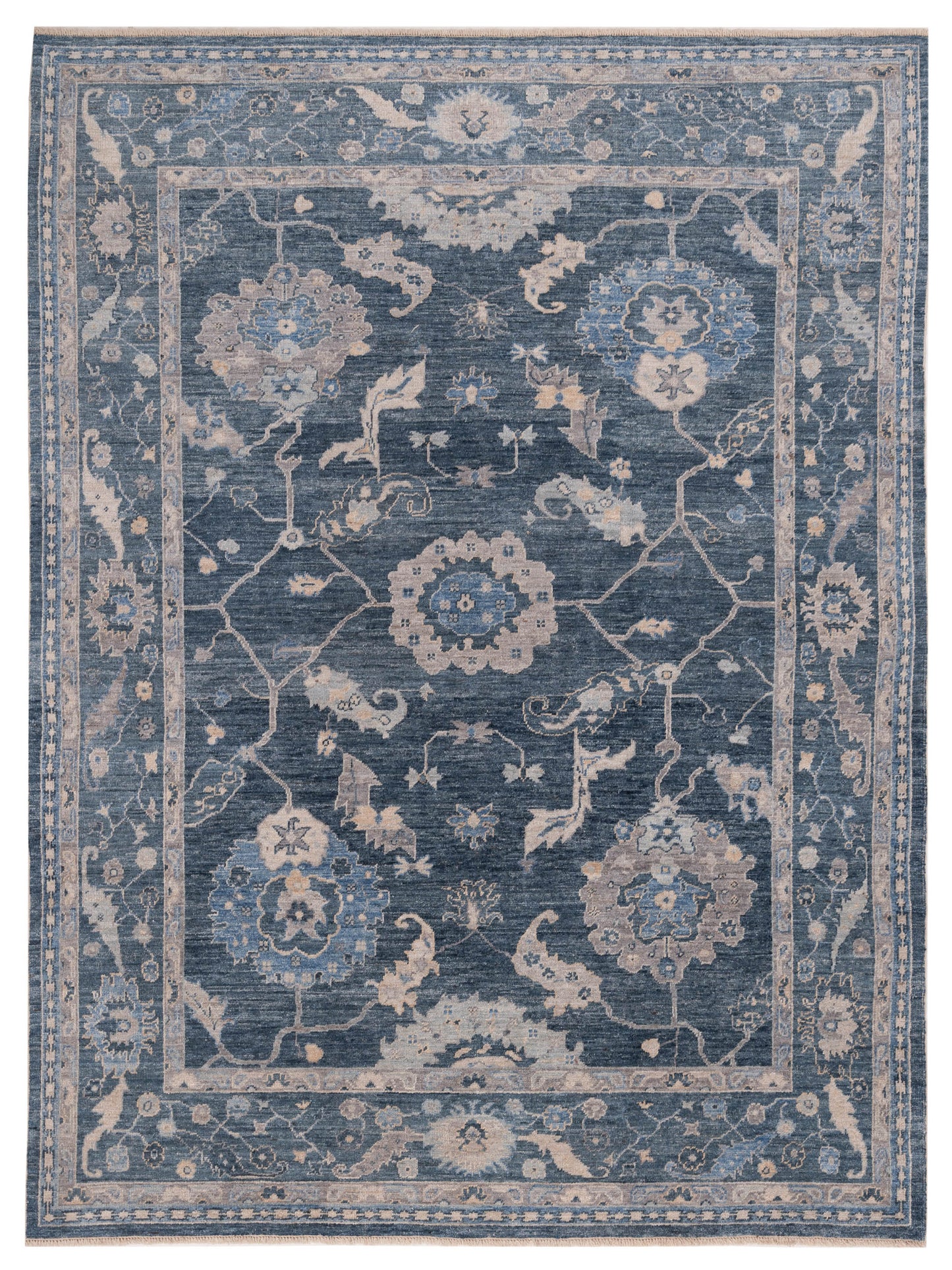 Anadol Angora Oushak Blue Blue Traditional