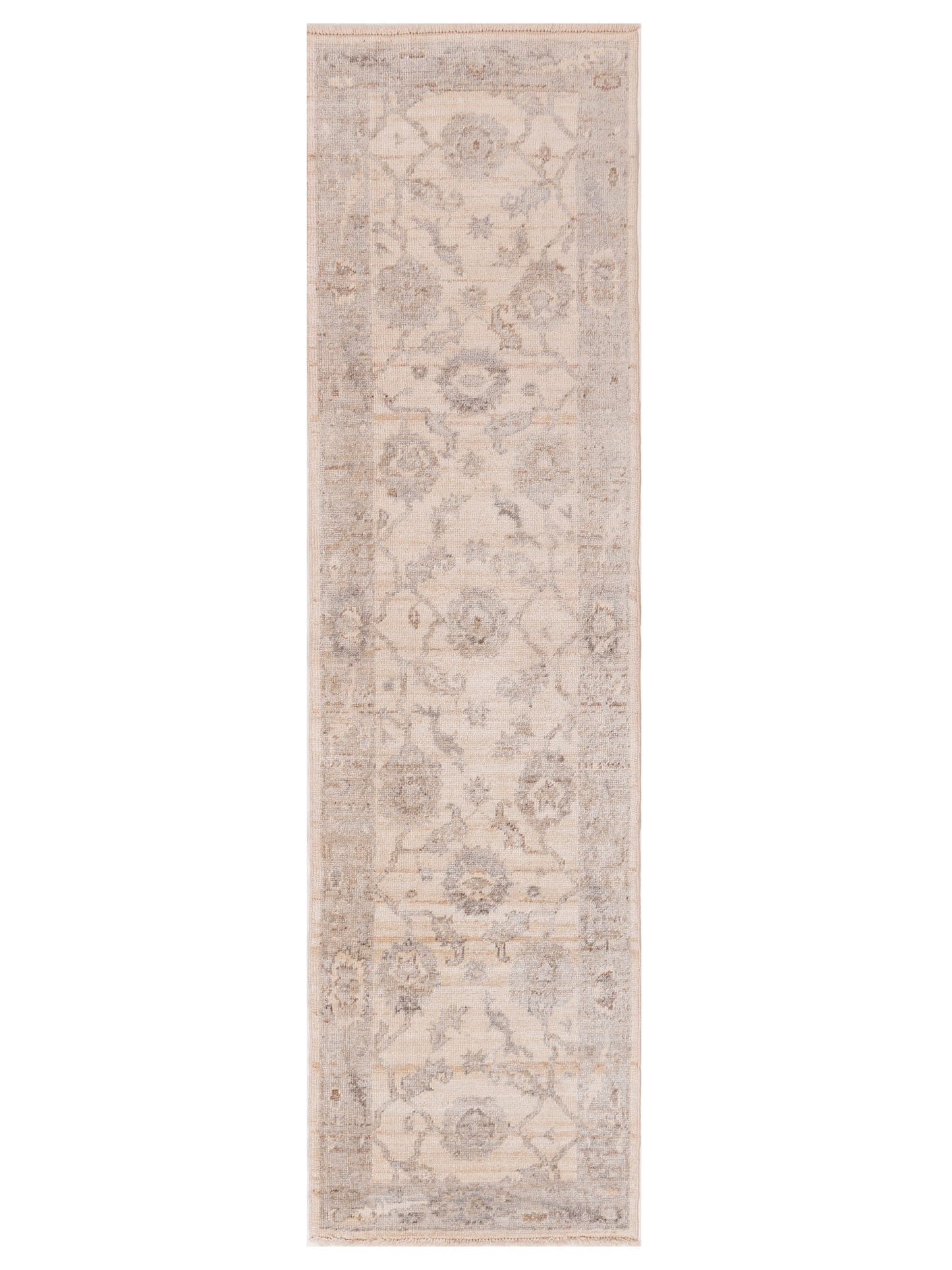 Anadol Angora Oushak Ivory Gray Traditional