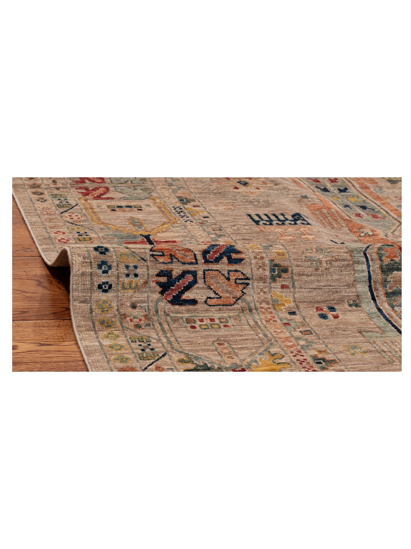 Super Kars 153564 Silver Silver 6.8x8.3 Hand Knotted Rug