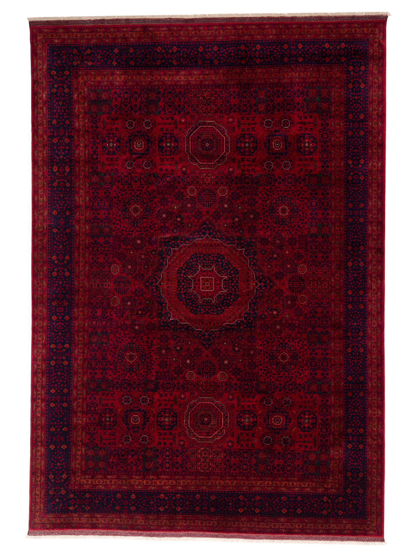 Nomad Afghan Belcik Red Navy Tribal