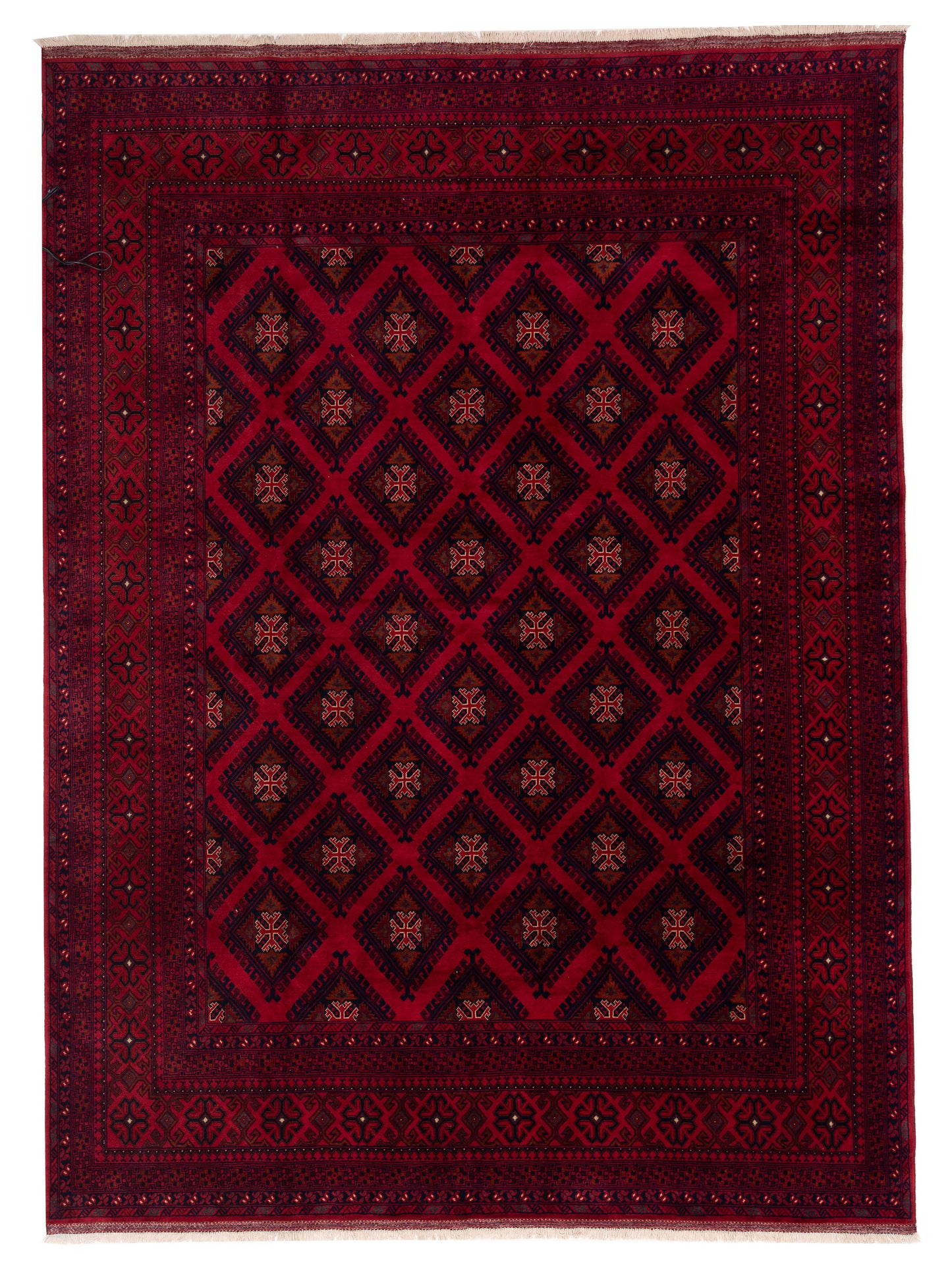 Nomad Afghan Belcik Red Navy Tribal