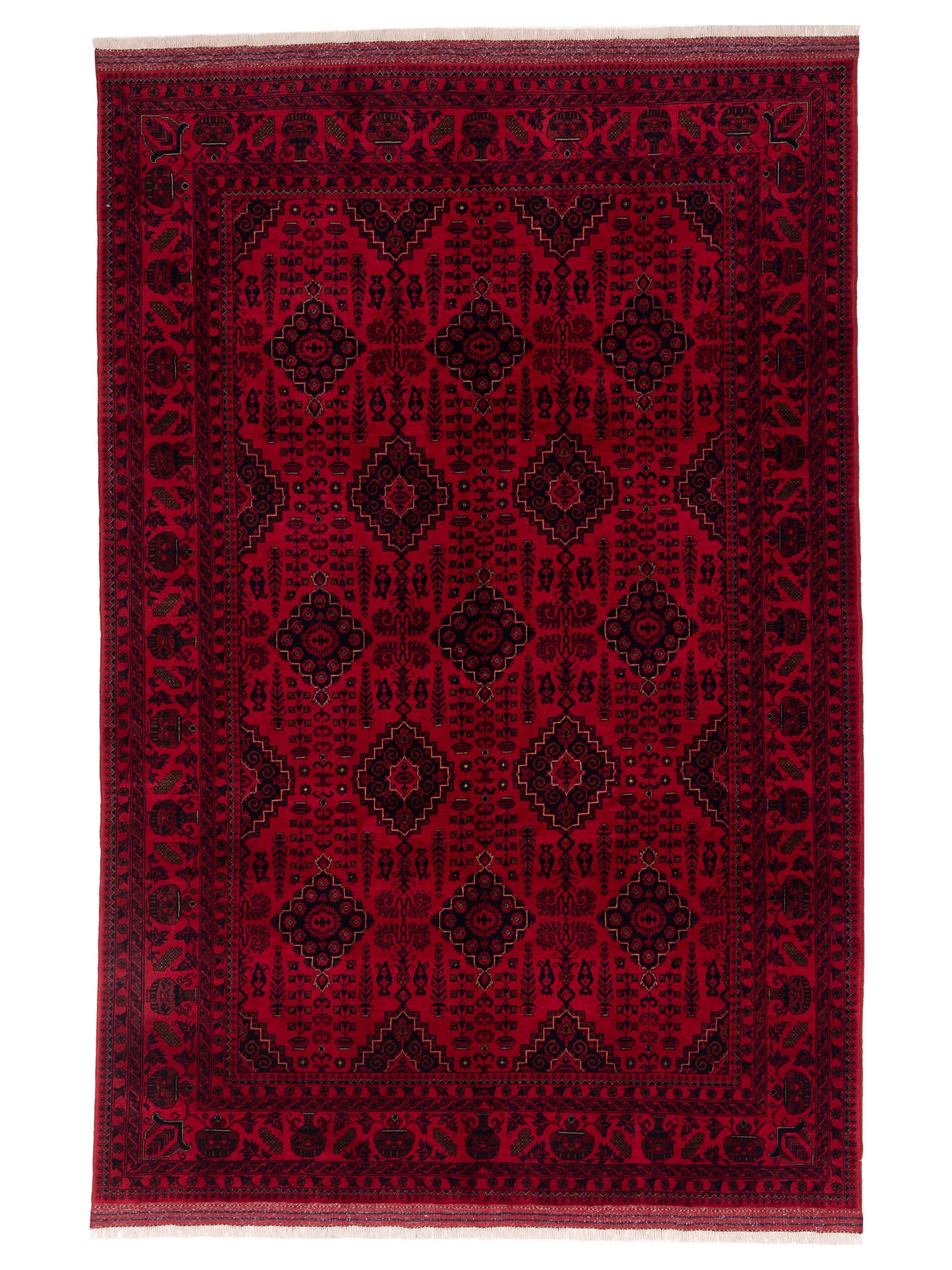 Nomad Afghan Belcik Red Navy Tribal