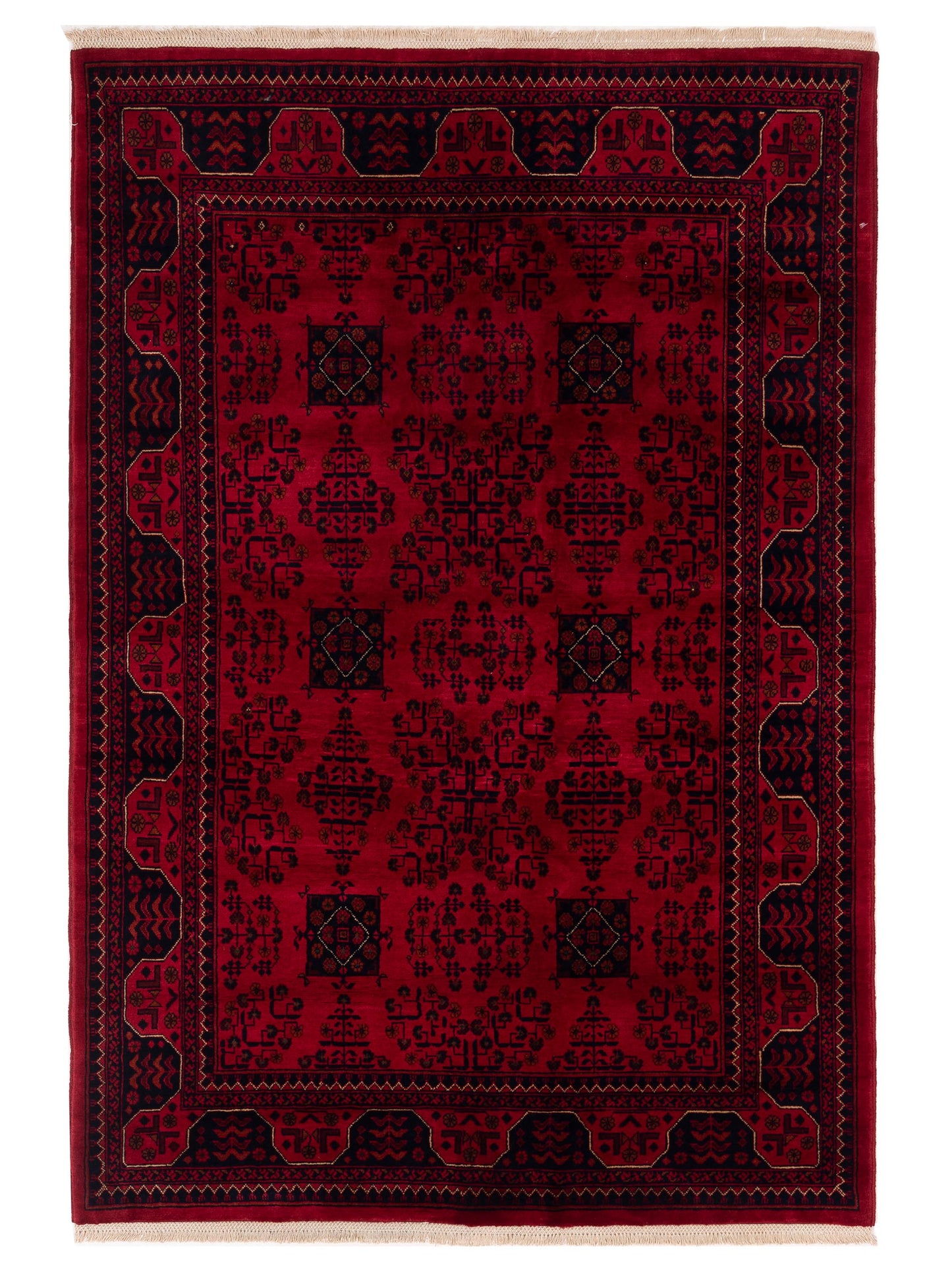 Nomad Afghan Belcik Red Navy Tribal
