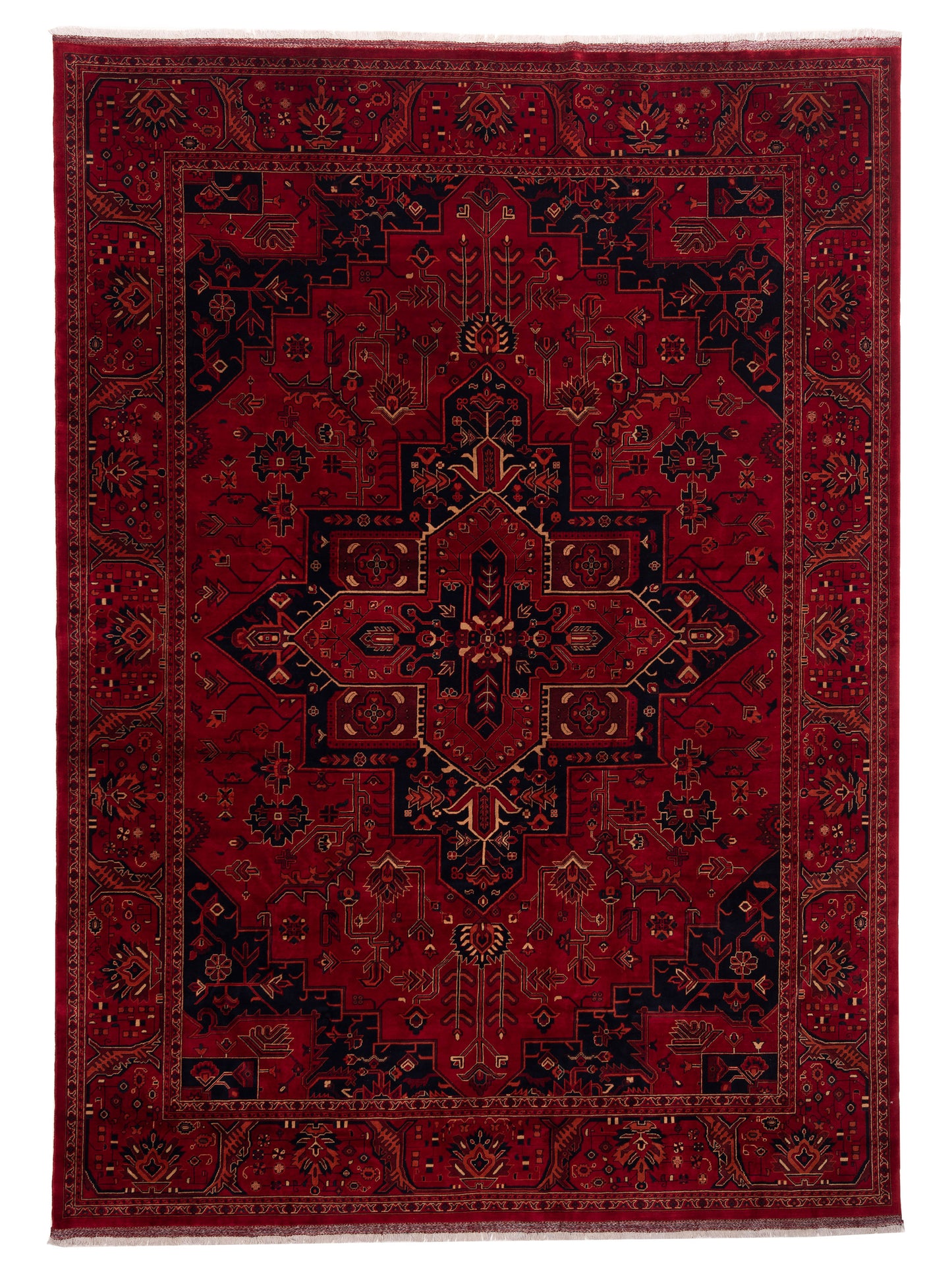 Nomad Afghan Belcik Red Navy Tribal
