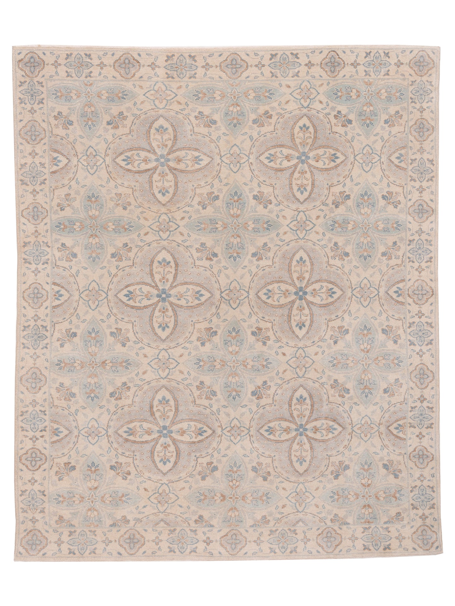 Rajpur Andalusia  Ivory Blue Transitional