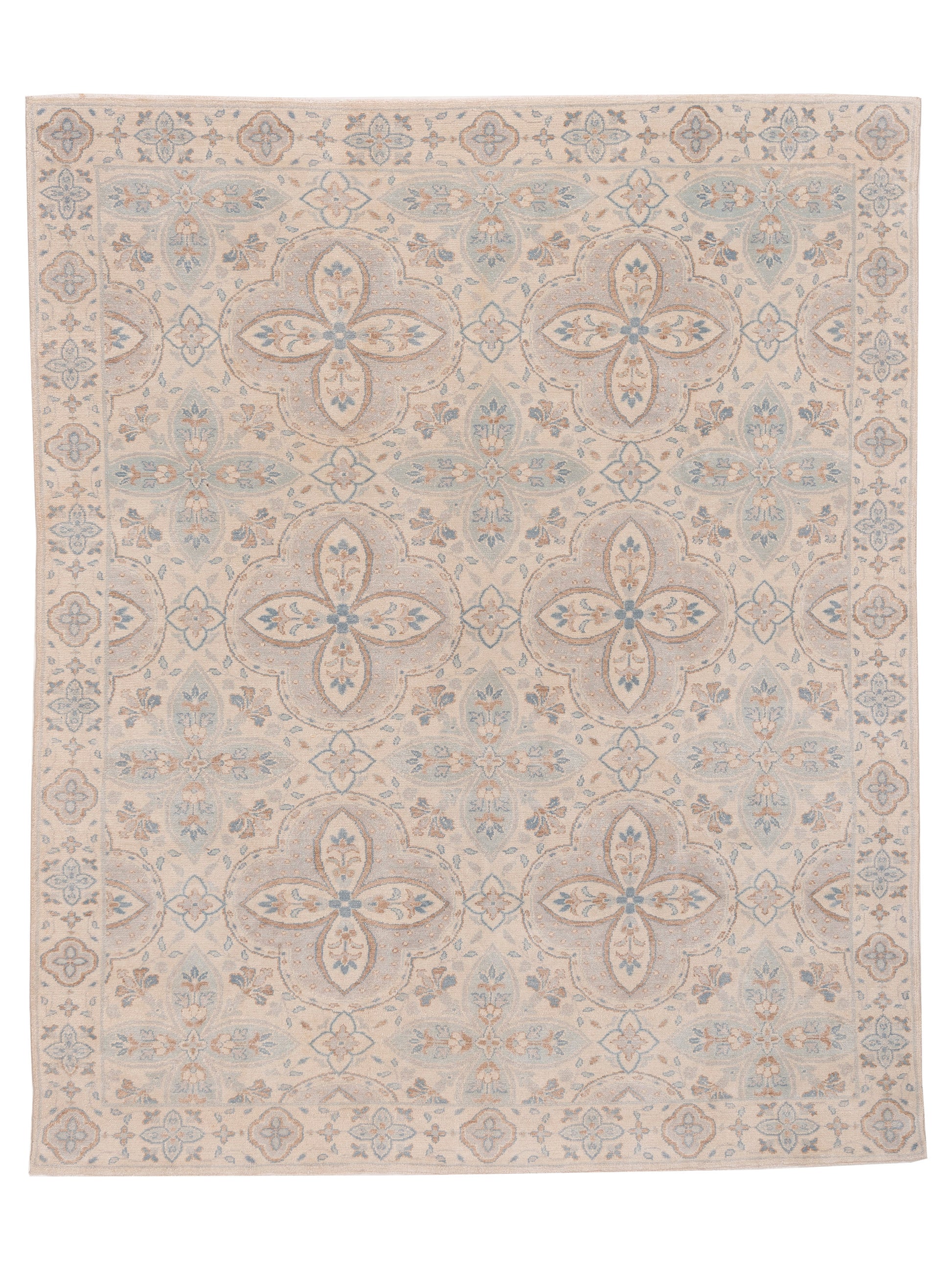 Rajpur Andalusia  Ivory Blue Transitional