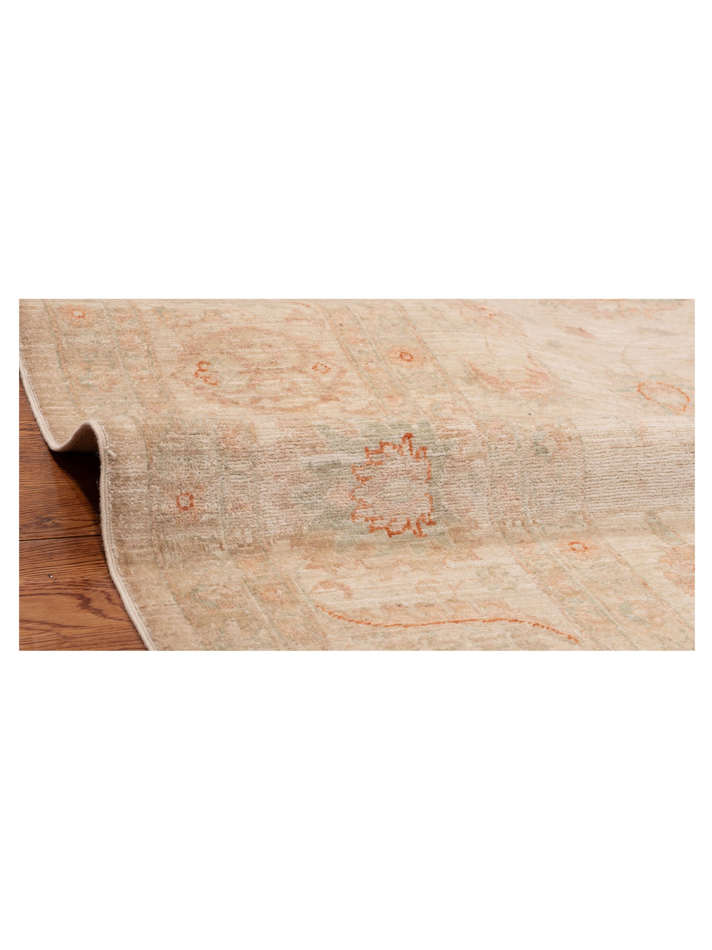 Sultan 153642 Ivory Ivory 8.1x9.11 Hand Knotted Rug