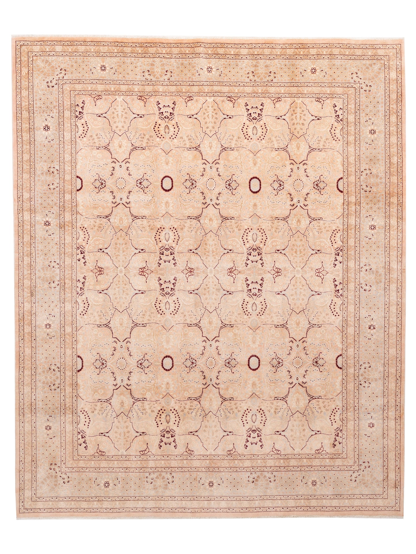 Rajpur Haji Jalili Pink Silver Traditional