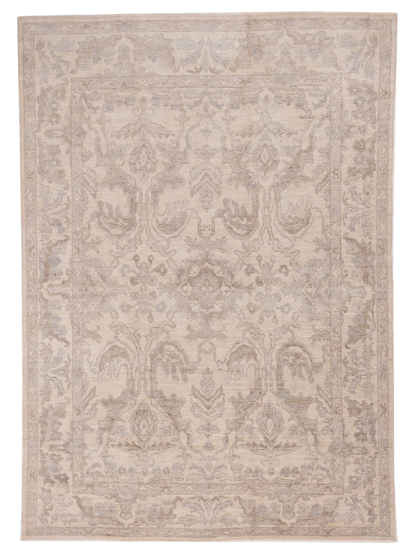 Anadol Angora Oushak Ivory Ivory Traditional