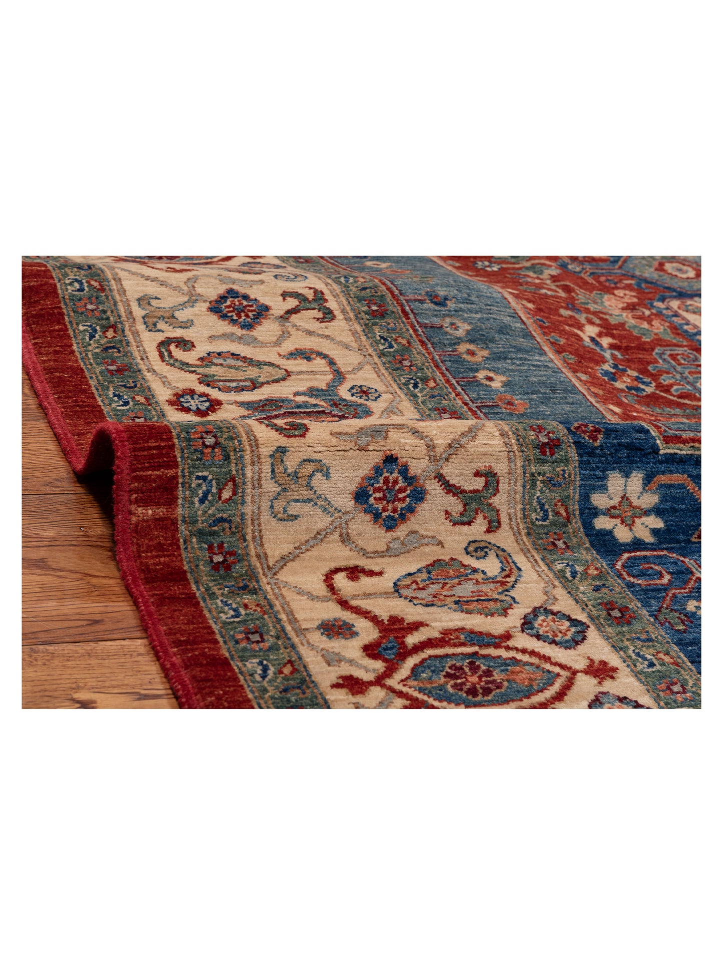 Sultan 153741 Red Ivory 8.1x9.10 Hand Knotted Rug