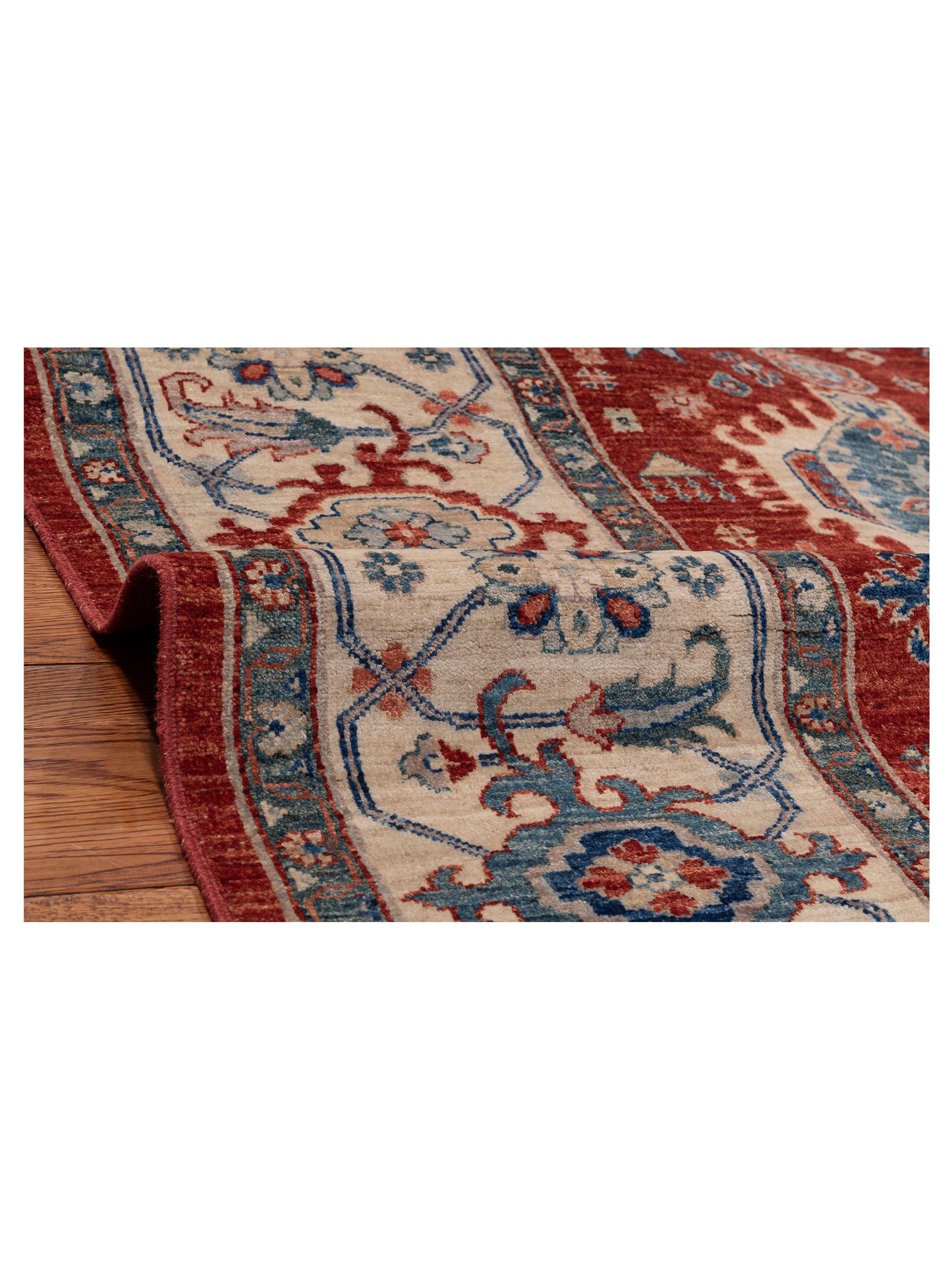 Sultan 153770 Red Ivory 8.2x9.6 Hand Knotted Rug