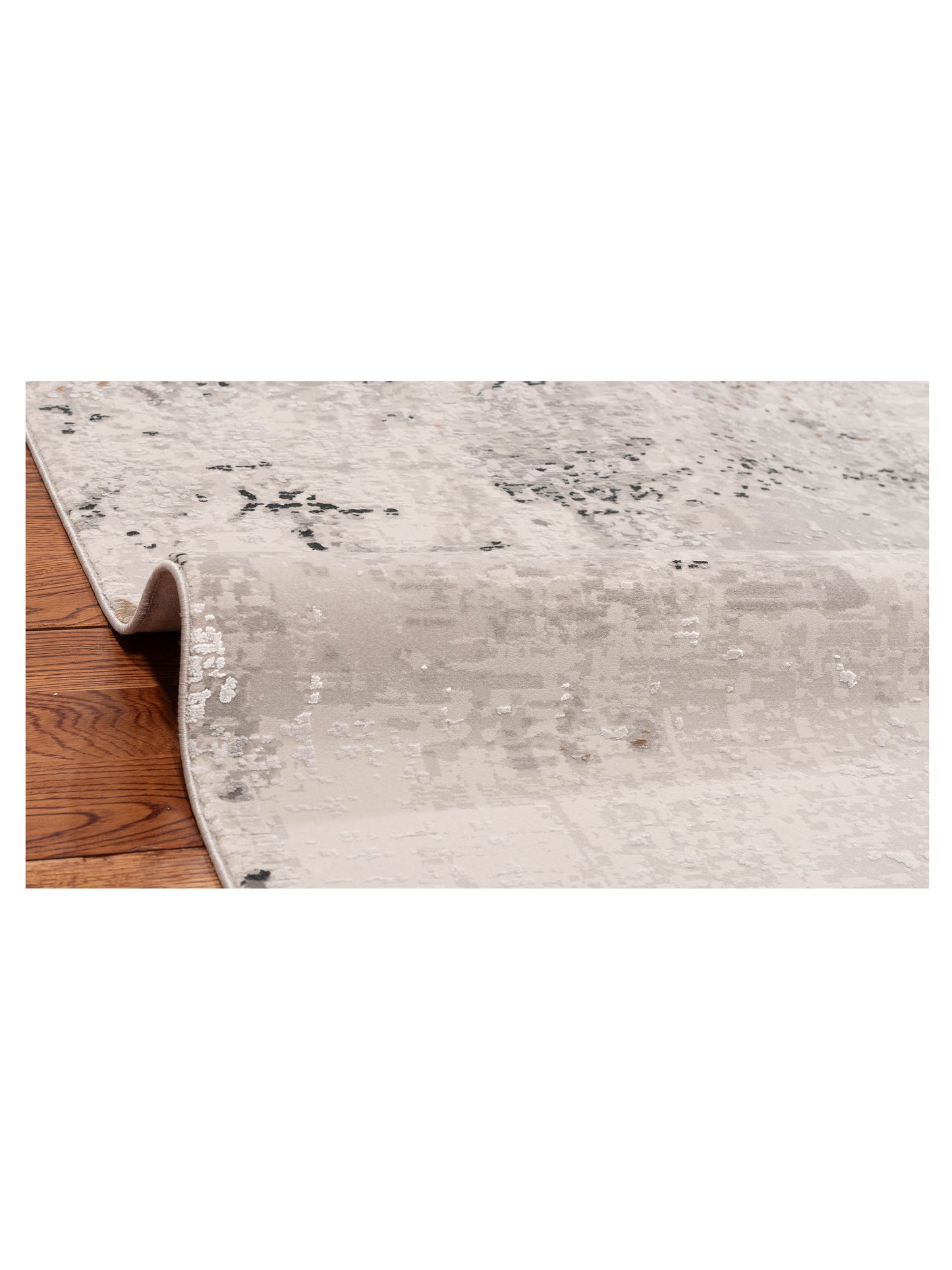 Palermo 153809 Beige Gray 8x11 Machine Made Rug