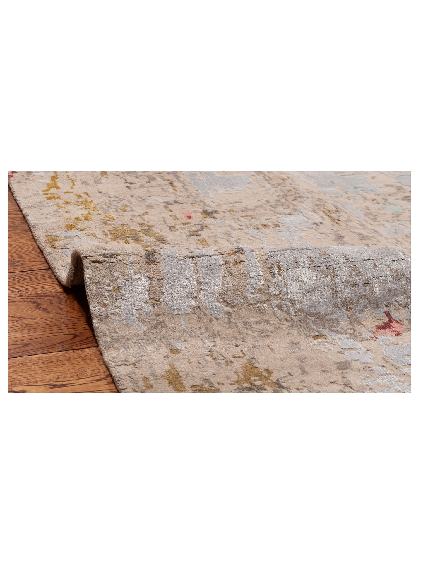 Tibetino 153850 Beige Ivory 9.1X12.1 Hand Knotted Rug