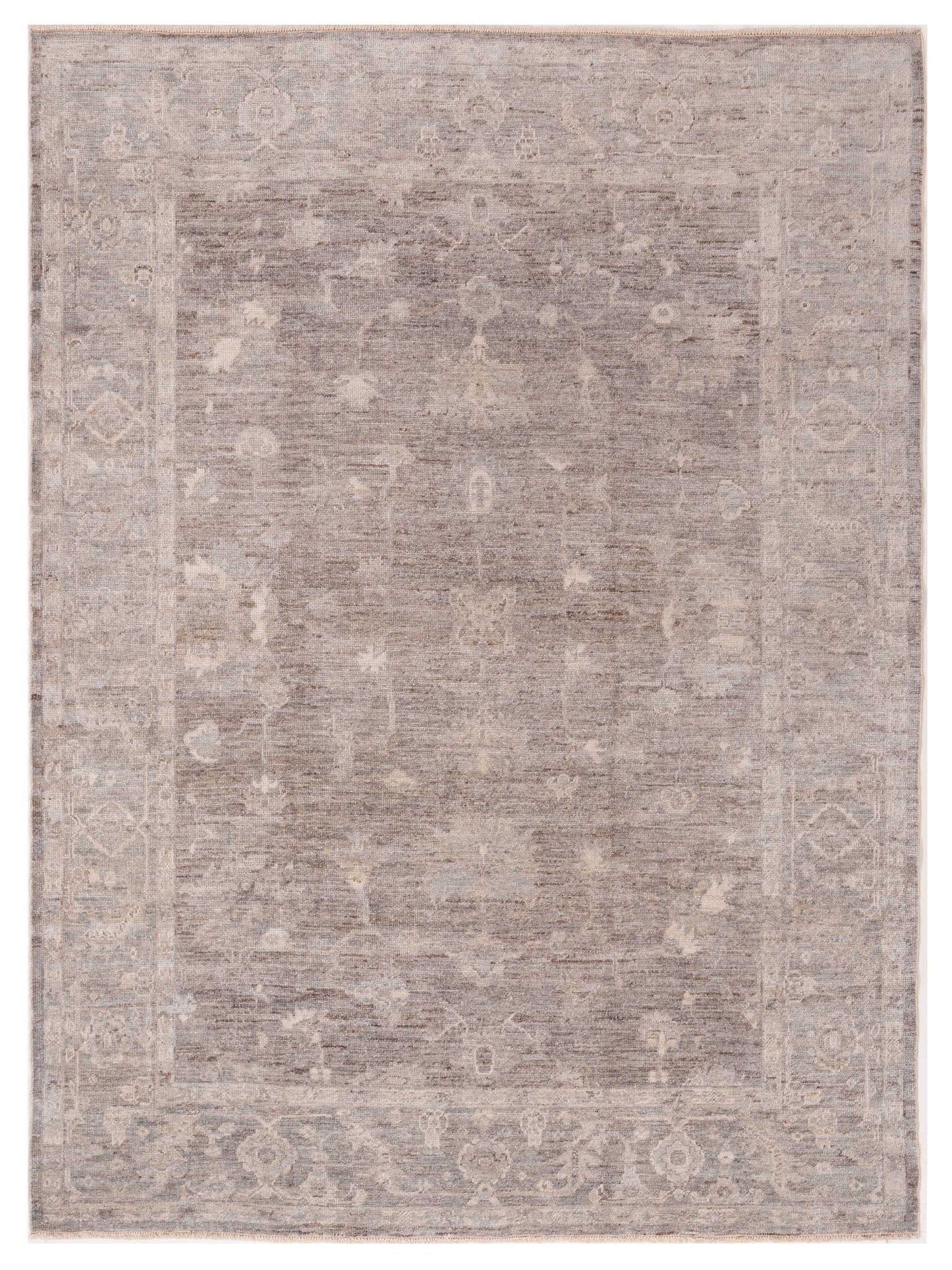 Anadol Angora Oushak Gray Gray Traditional