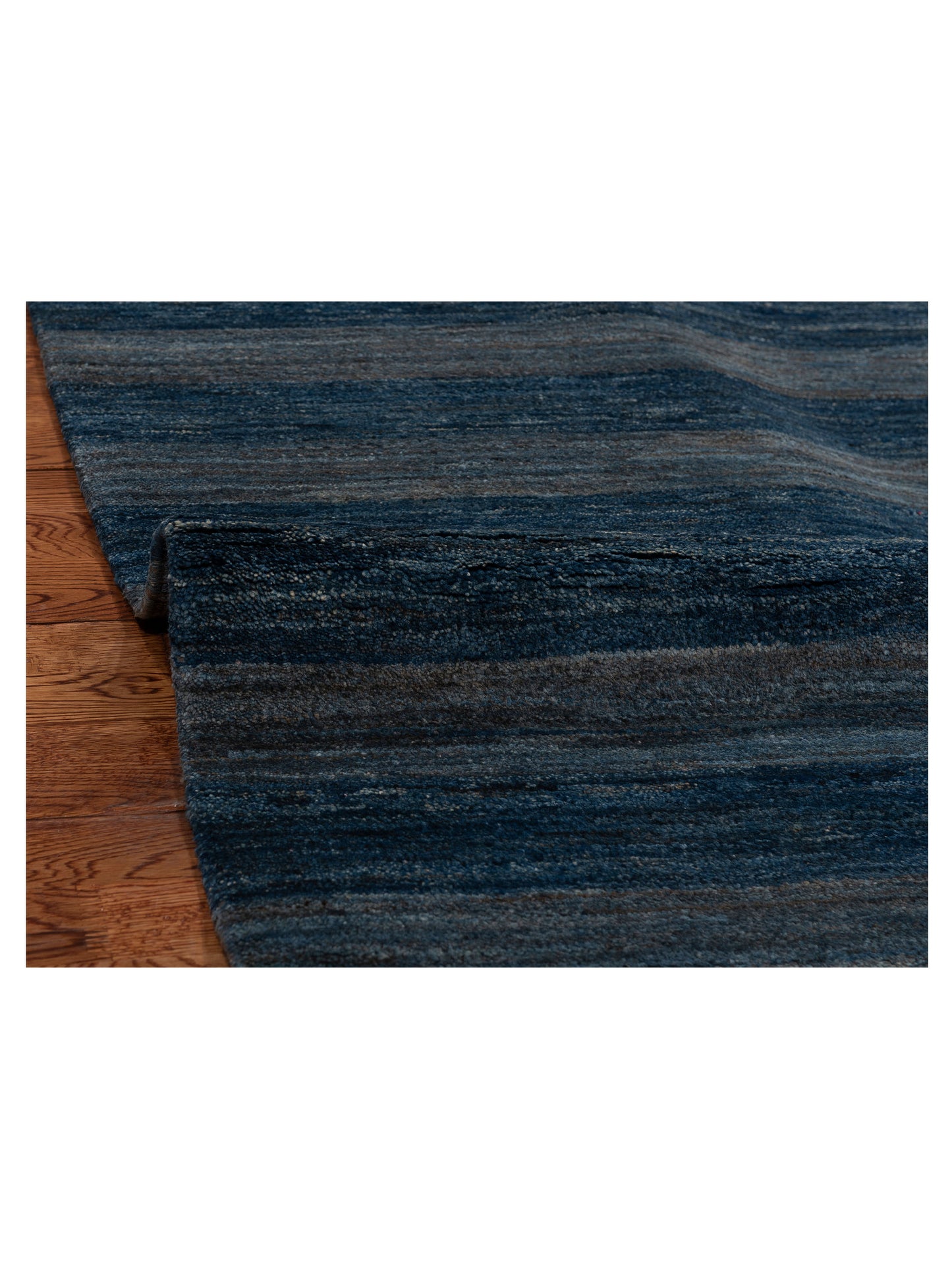 Tibetino 154000 Blue Blue 7.11x10.1 Hand Knotted Rug