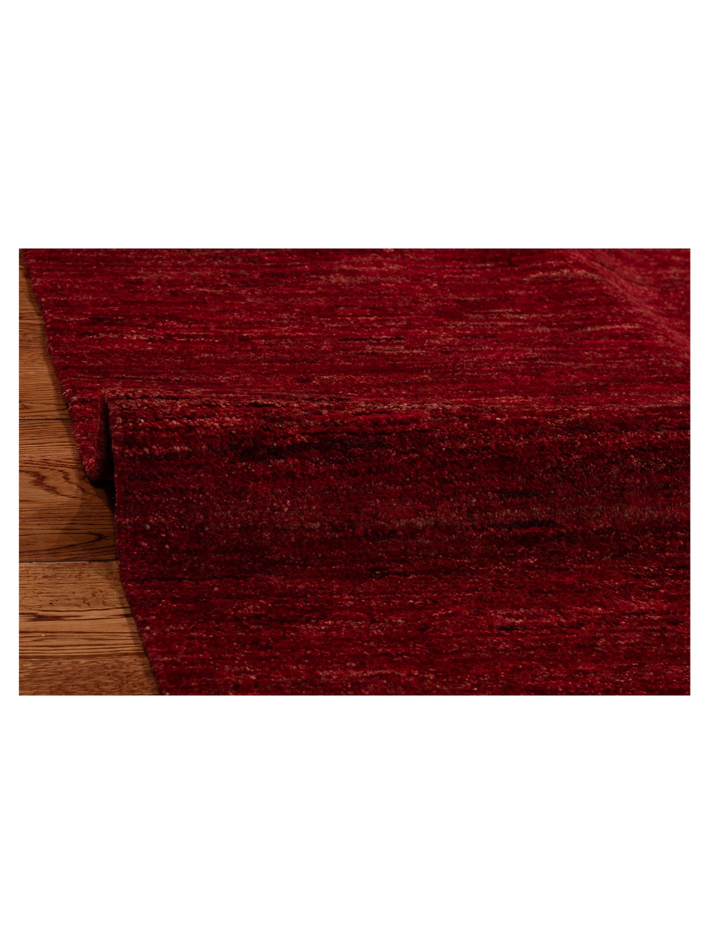 Tibetino 154007 Red Red 5x6.9 Hand Knotted Rug