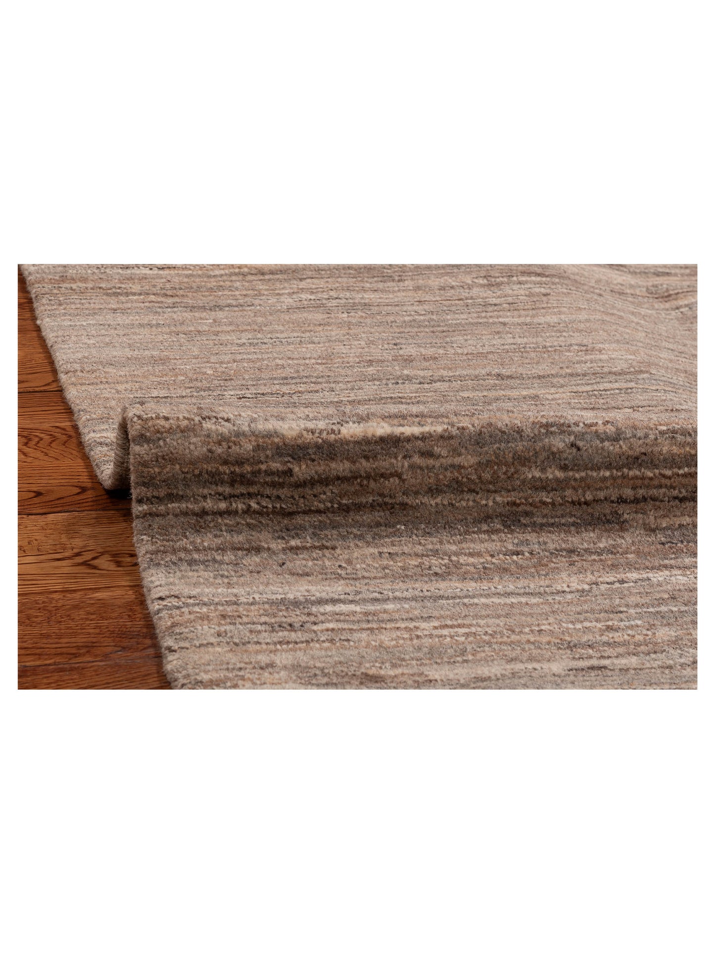 Tibetino 154008 Brown Brown 5.4x8 Hand Knotted Rug