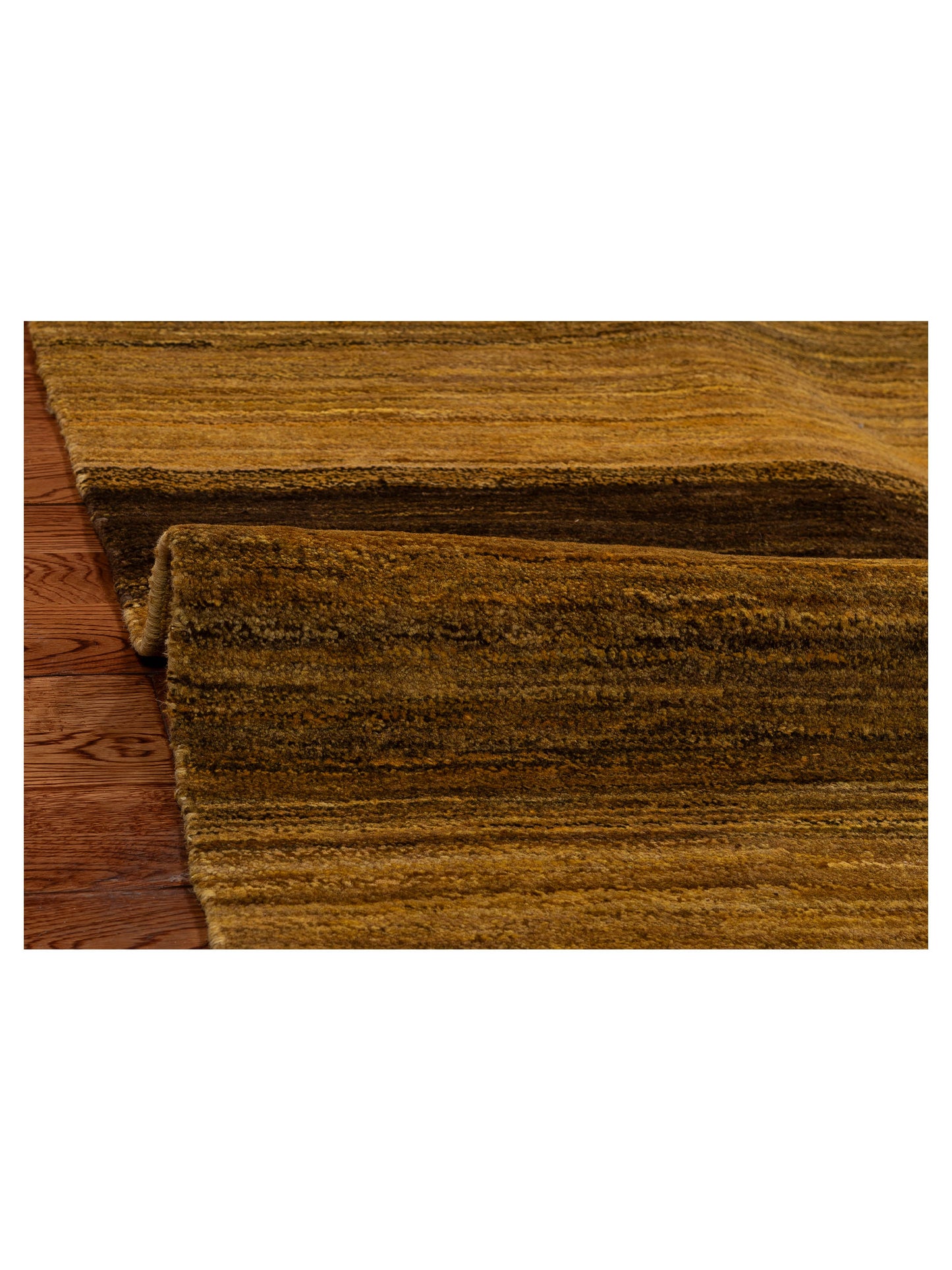 Tibetino 154018 Gold Brown 5x7.2 Hand Knotted Rug