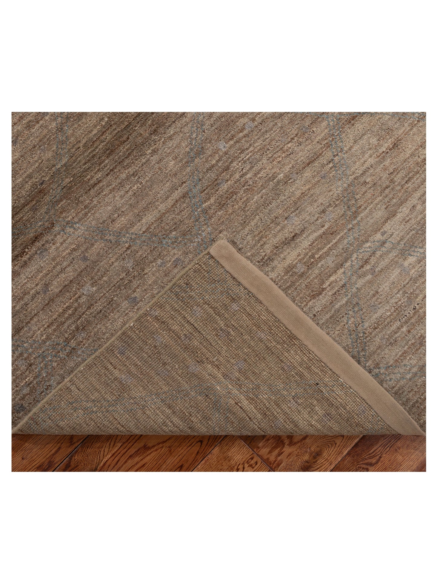 Tibetino 154043 Brown Brown 4.1x6.2 Hand Knotted Rug