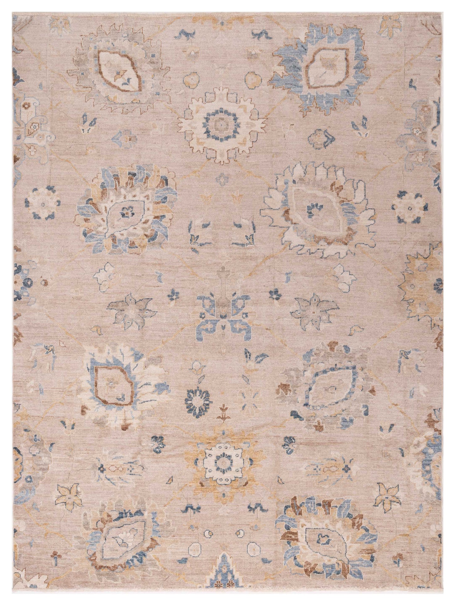 Anadol Angora Oushak  Beige Beige Traditional