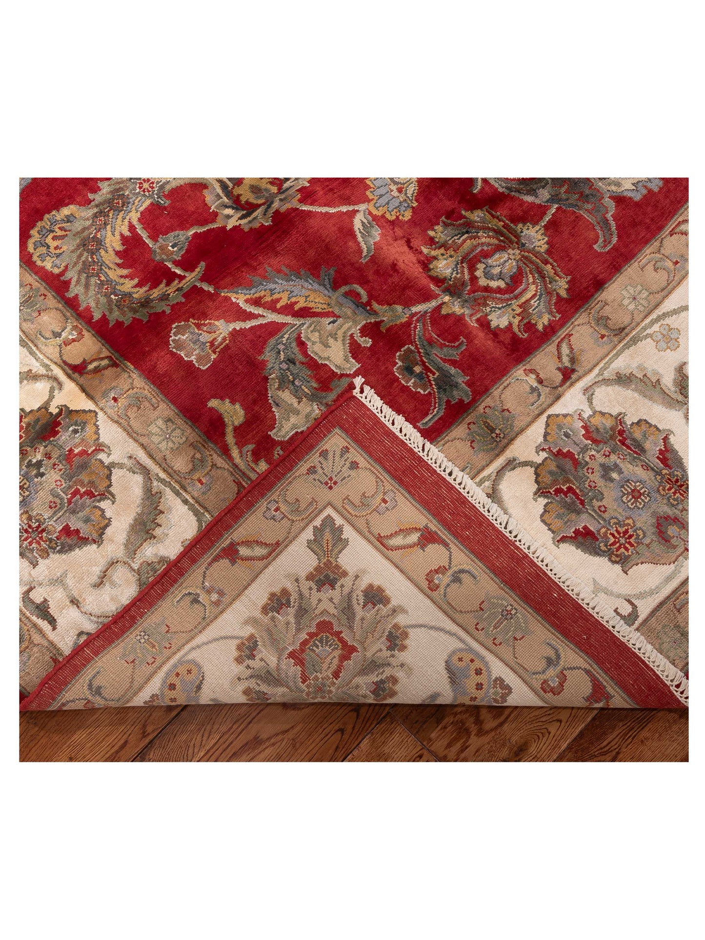 Imperial 154056 Red Ivory 8.10x12.4 Hand Knotted Rug
