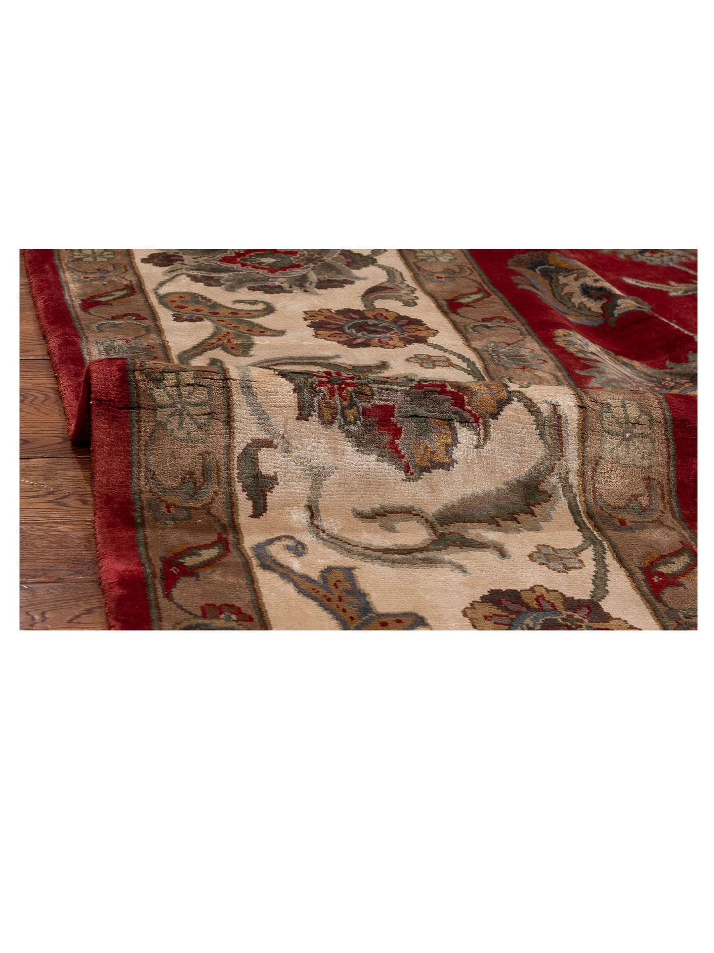 Imperial 154056 Red Ivory 8.10x12.4 Hand Knotted Rug