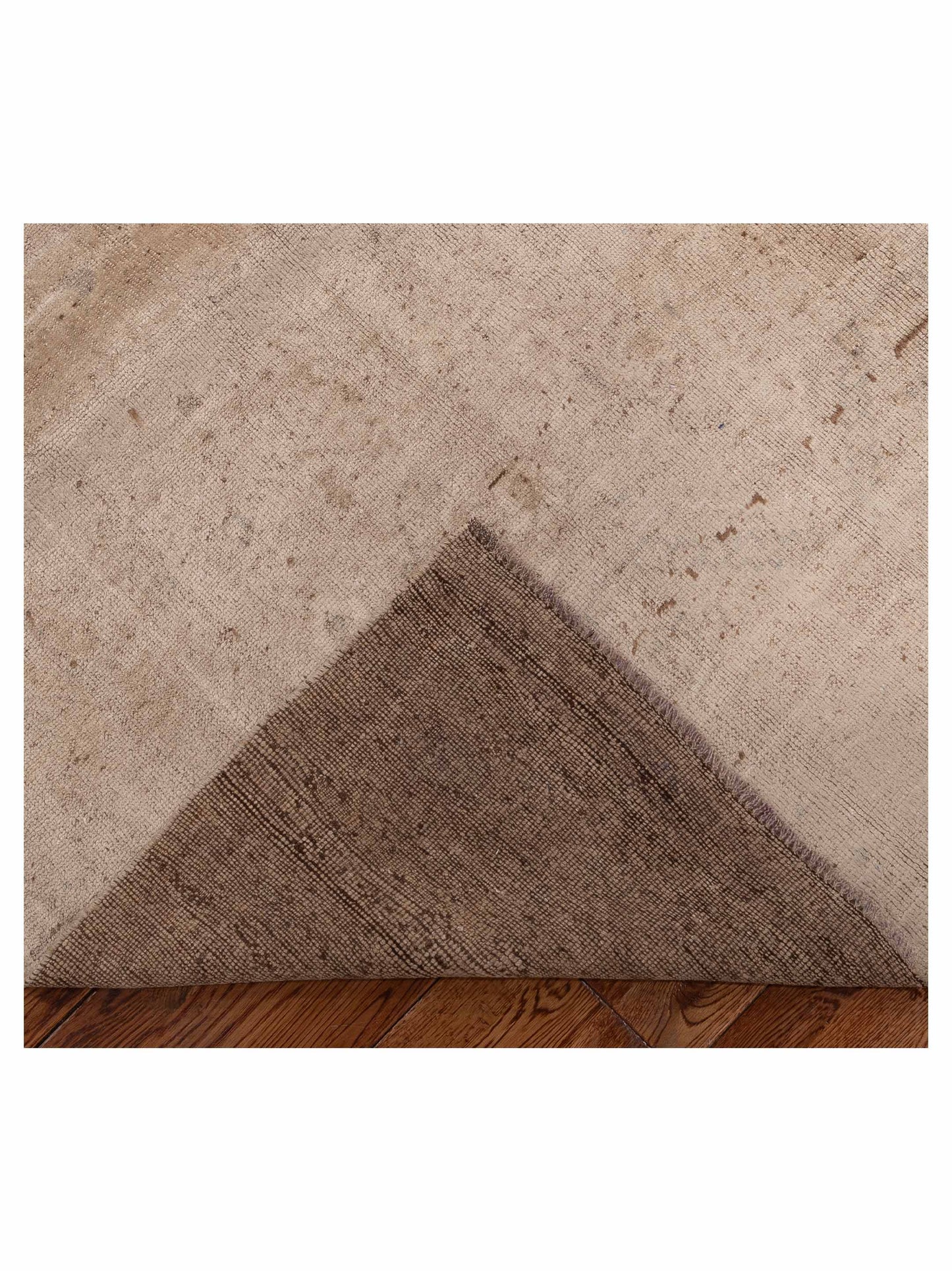 Old Anatolian 154103 Beige Beige 6.6x11.1 Hand Knotted Rug