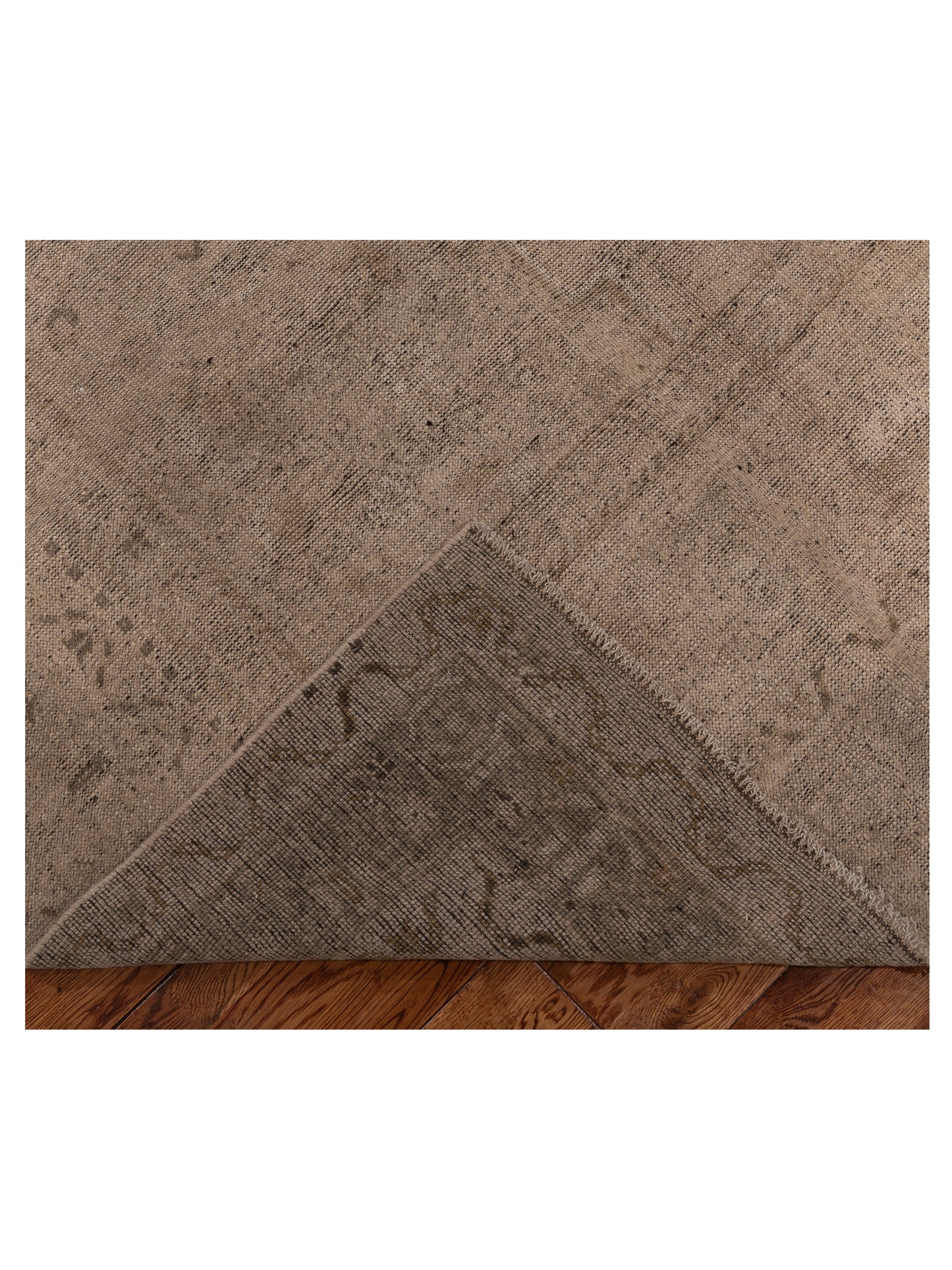 Old Anatolian 154105 Brown Brown 6.3x11.7 Hand Knotted Rug