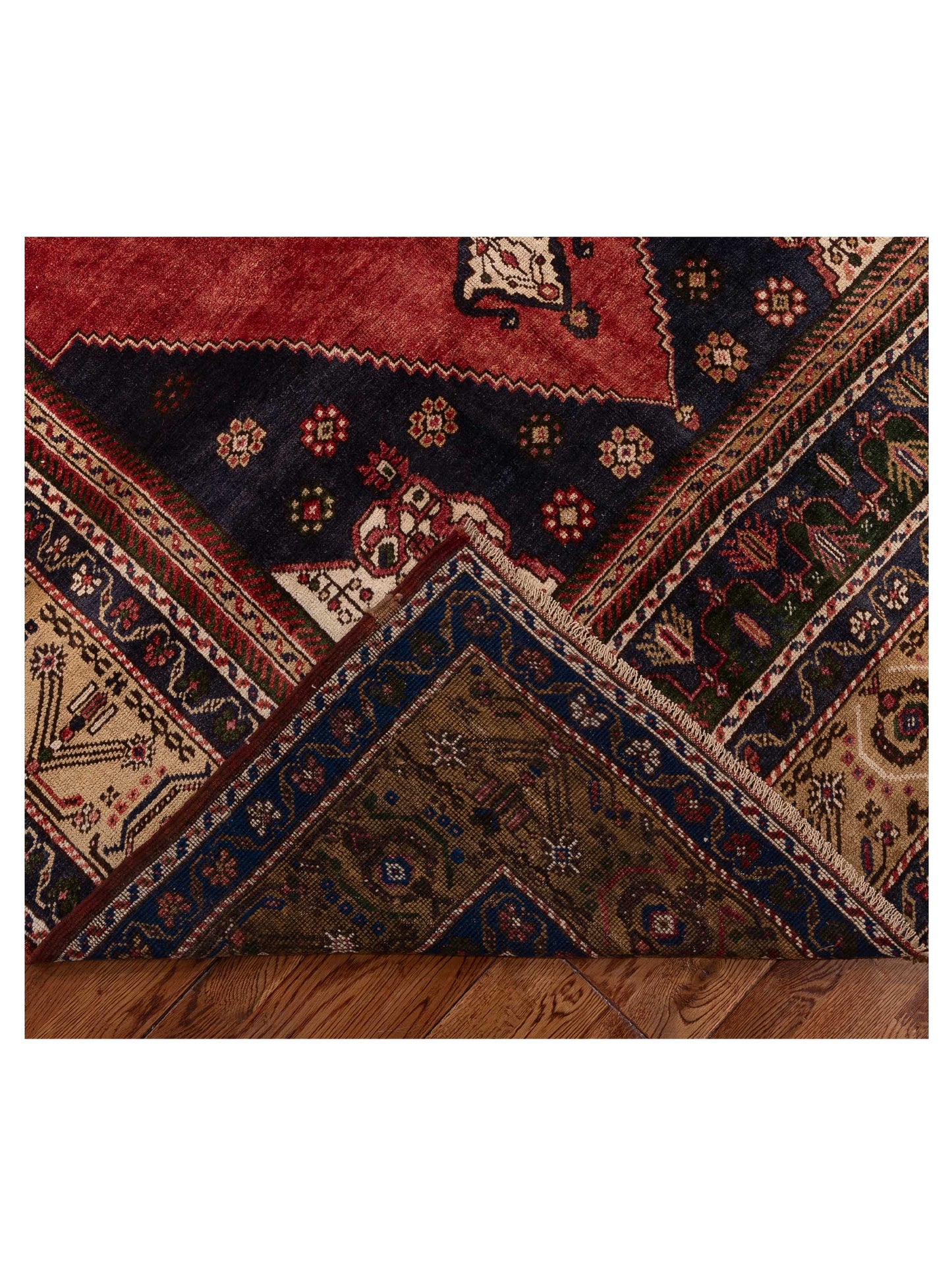 Old Anatolian 154112 Red Brown 5.9x9.10 Hand Knotted Rug