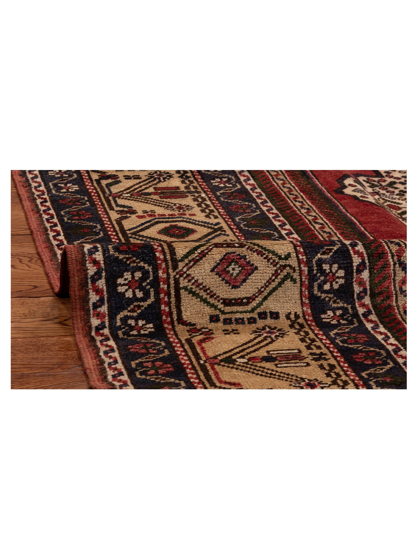 Old Anatolian 154112 Red Brown 5.9x9.10 Hand Knotted Rug