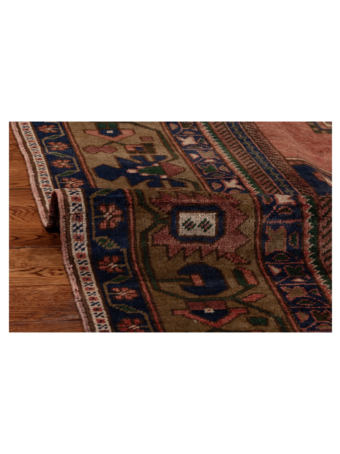 Old Anatolian 154119 Red Brown 7.3x13.3 Hand Knotted Rug