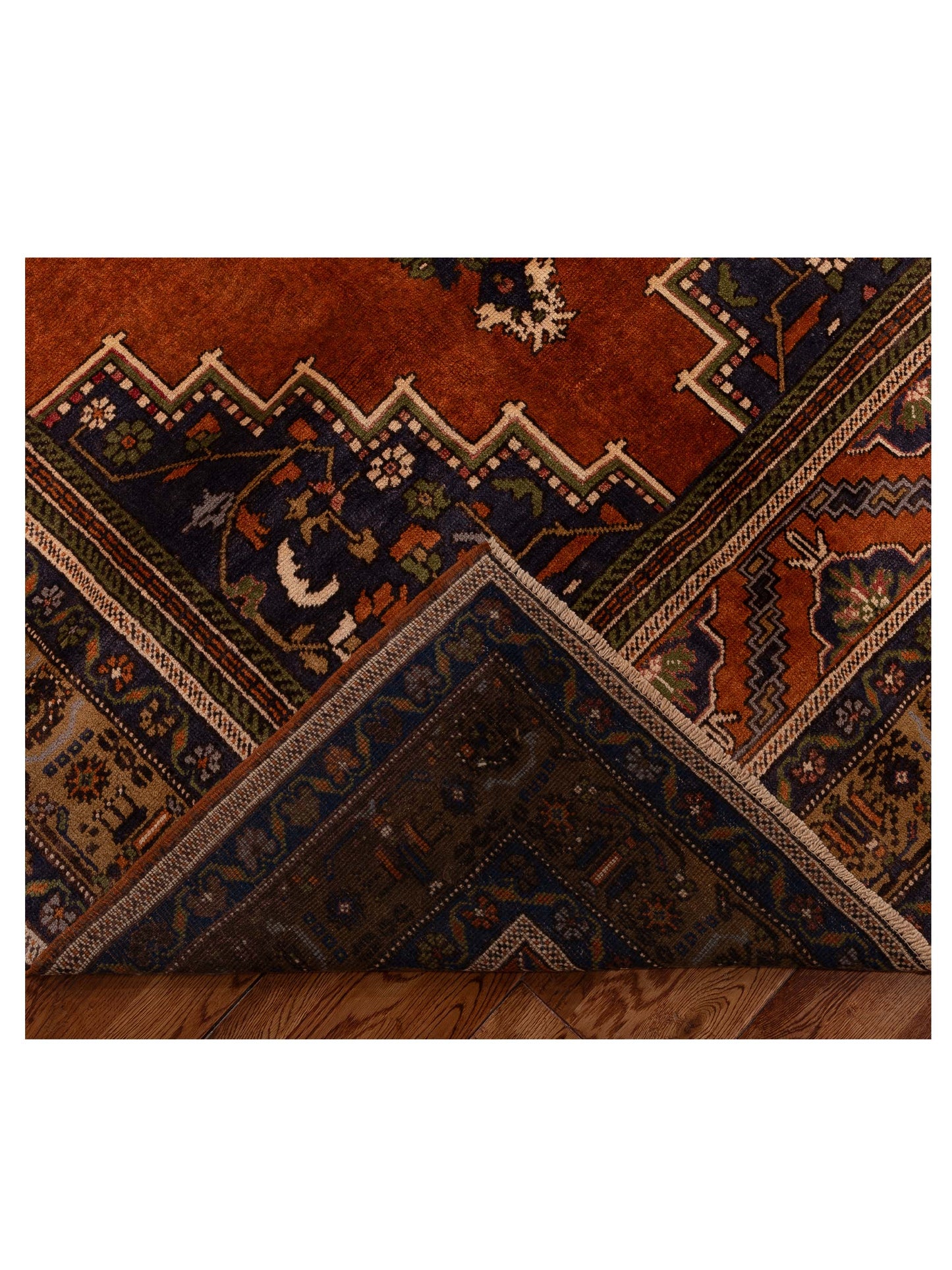Old Anatolian 154123 Brown Brown 6.1x10.8 Hand Knotted Rug